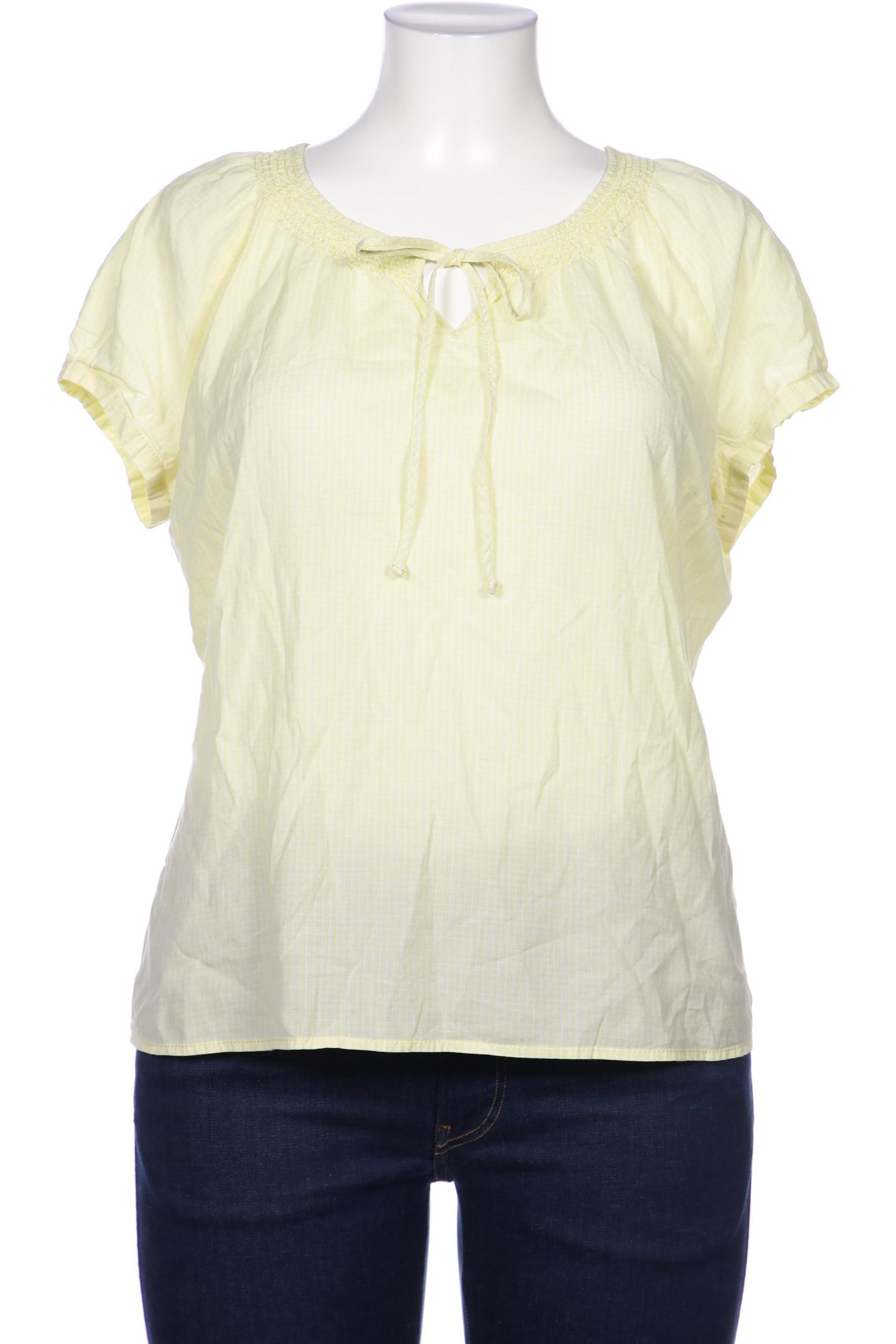 

Taifun Damen Bluse, gelb, Gr. 48