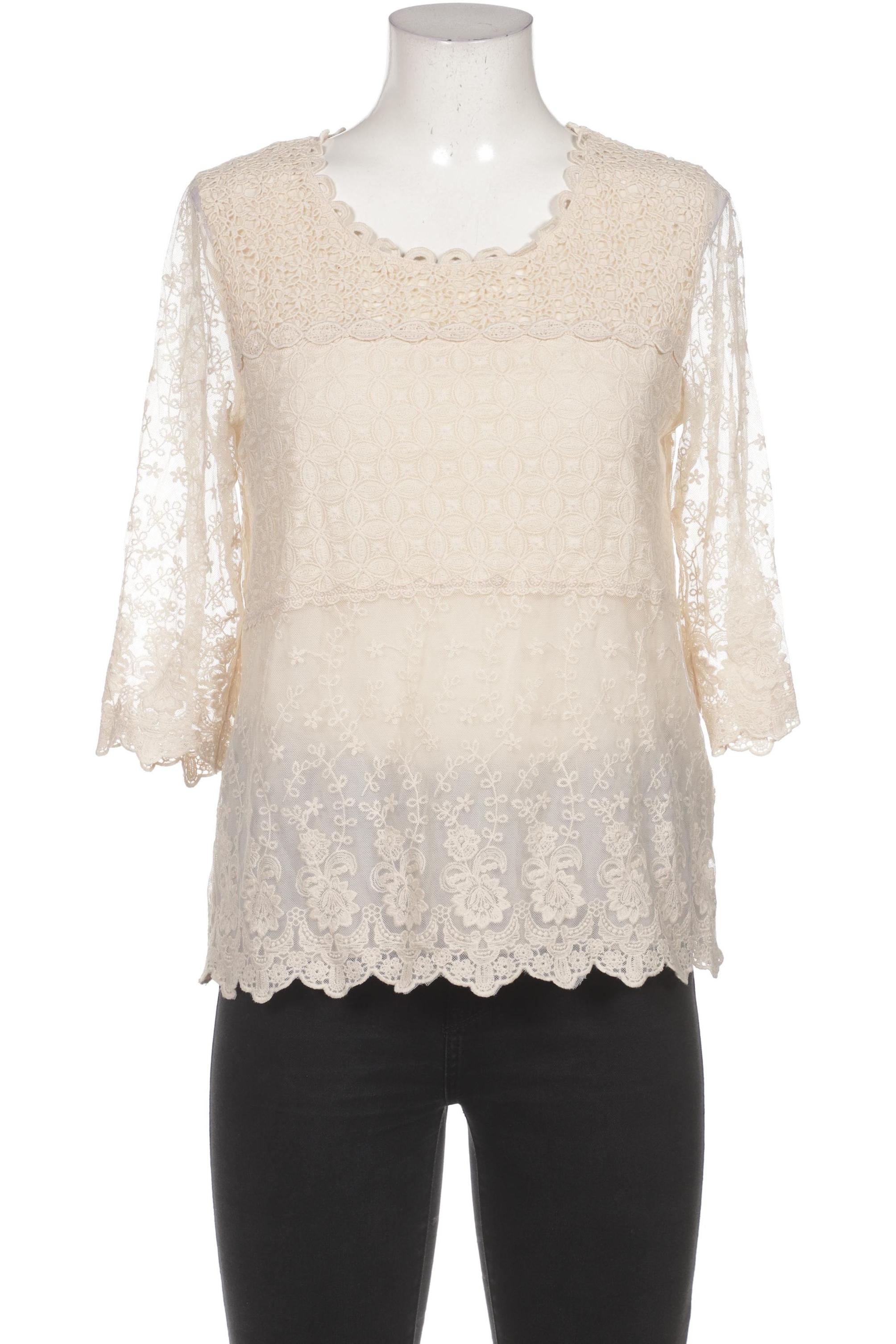 

Taifun Damen Bluse, beige, Gr. 40