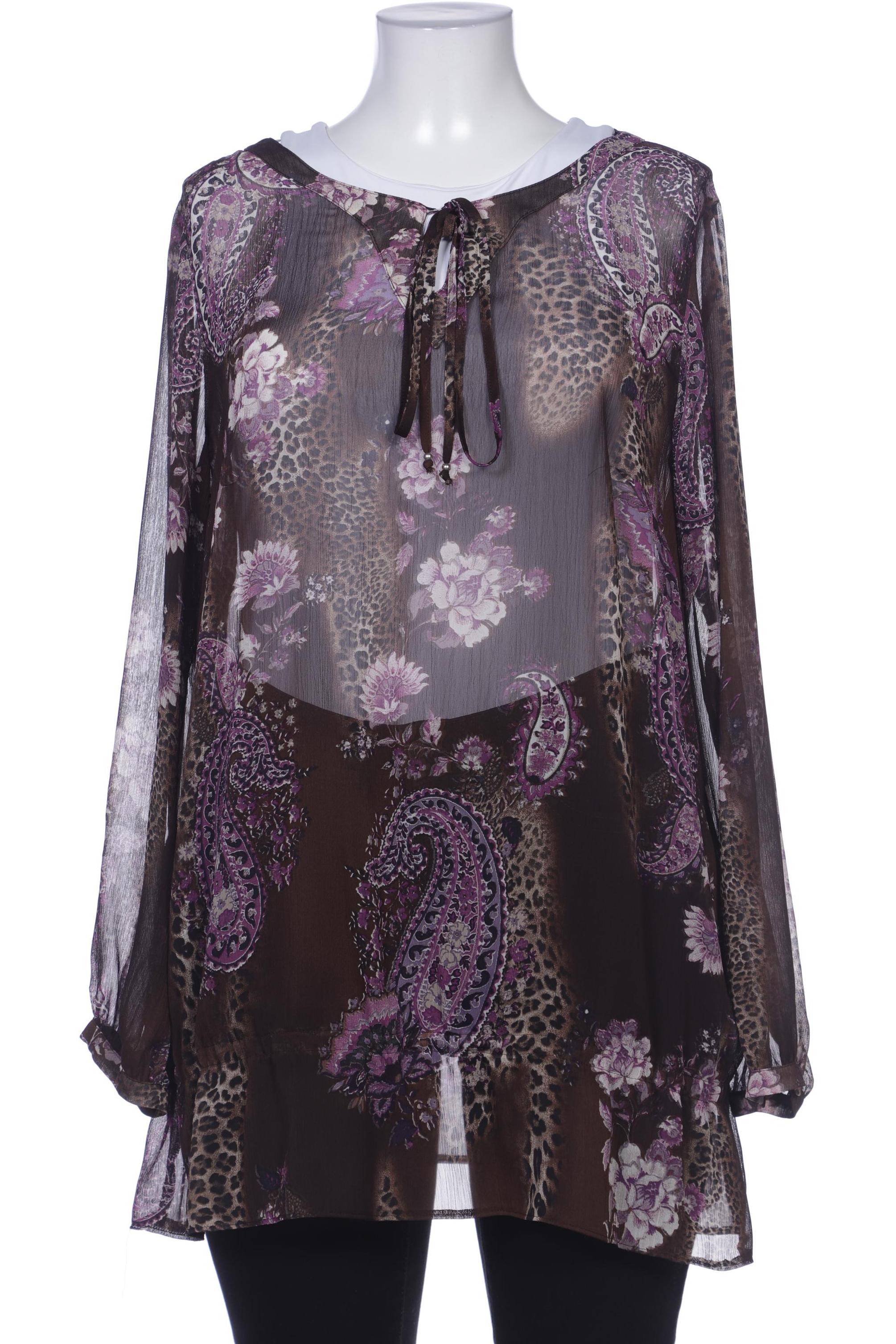 

Taifun Damen Bluse, braun, Gr. 46