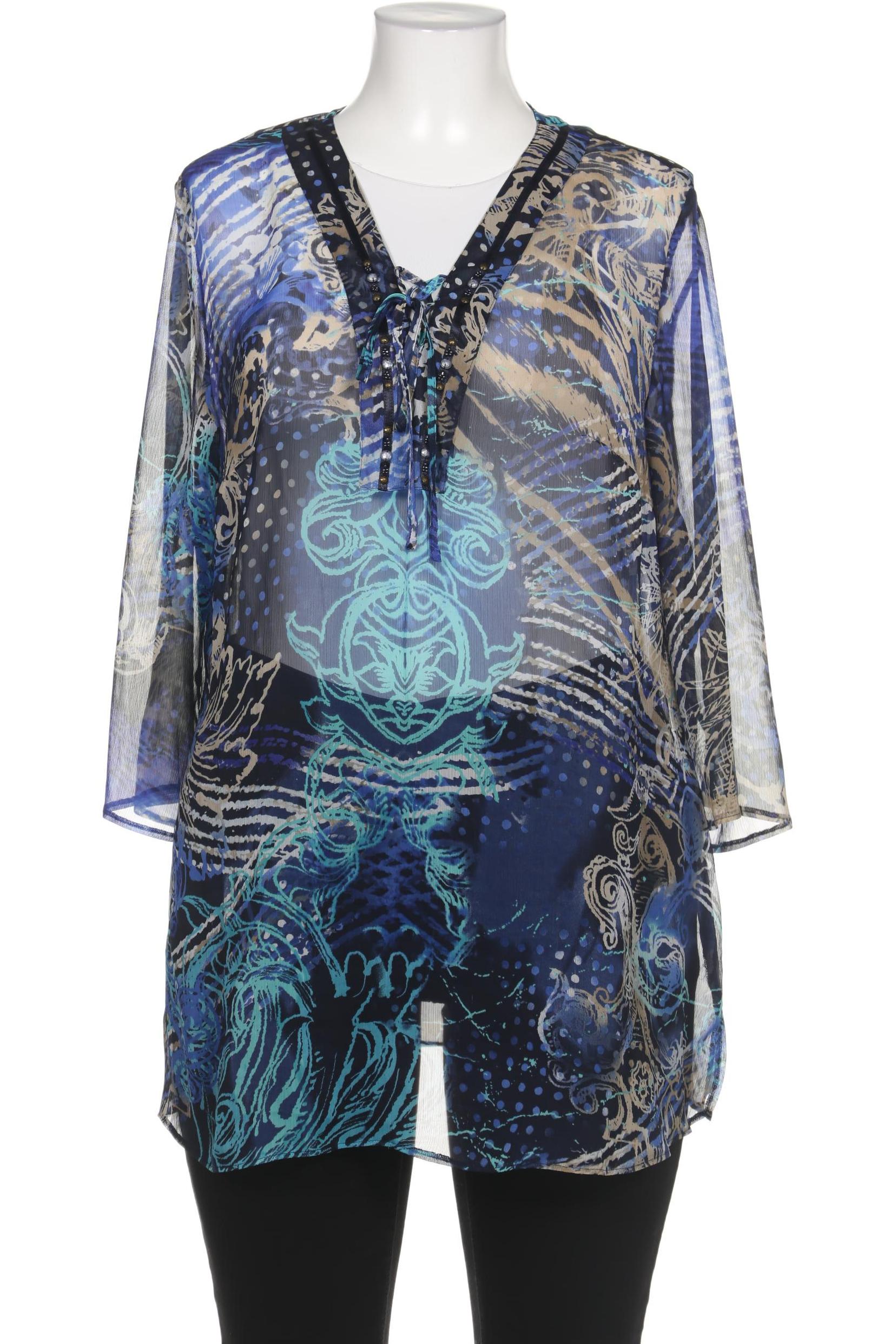 

Taifun Damen Bluse, blau, Gr. 44