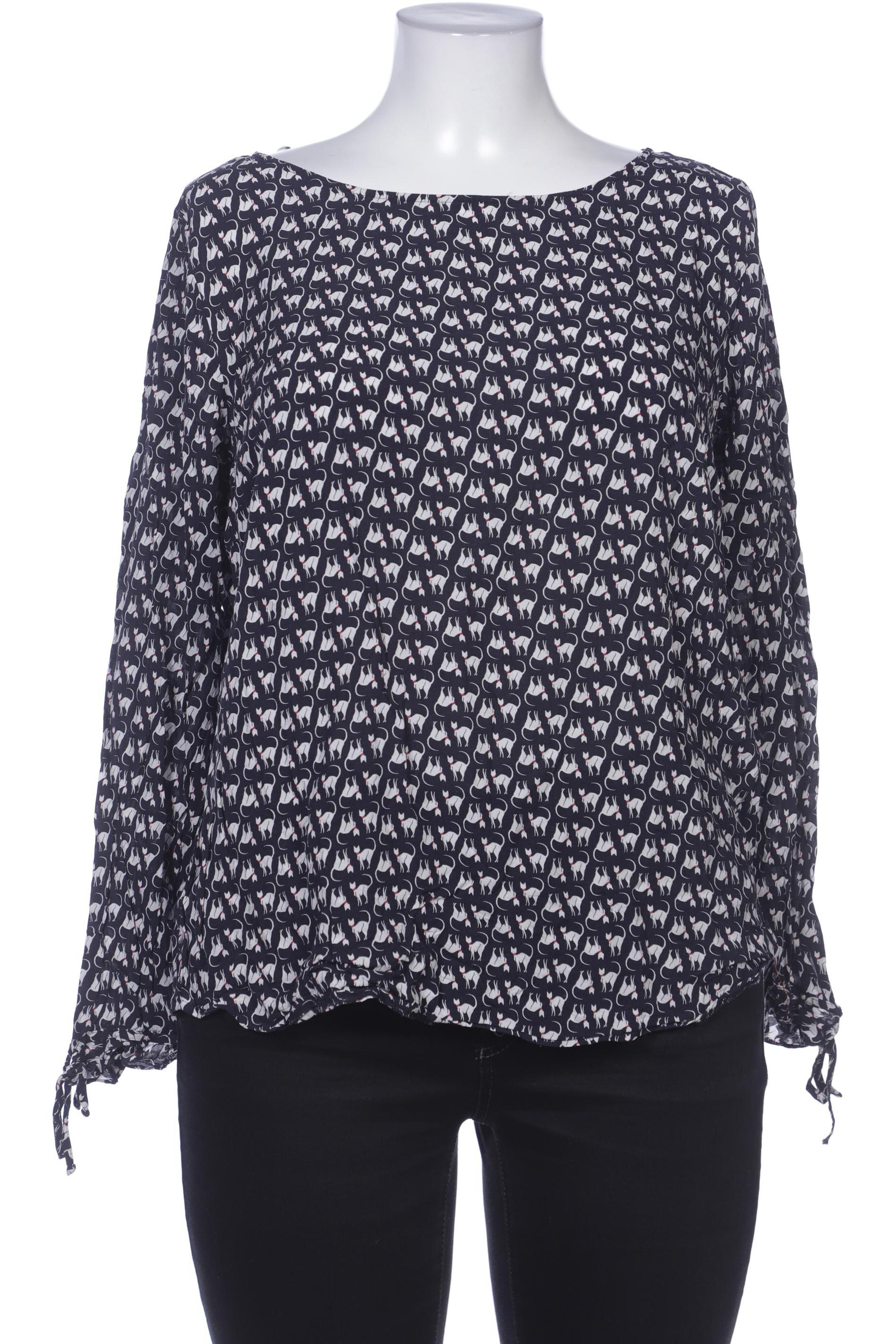 

Taifun Damen Bluse, marineblau, Gr. 44