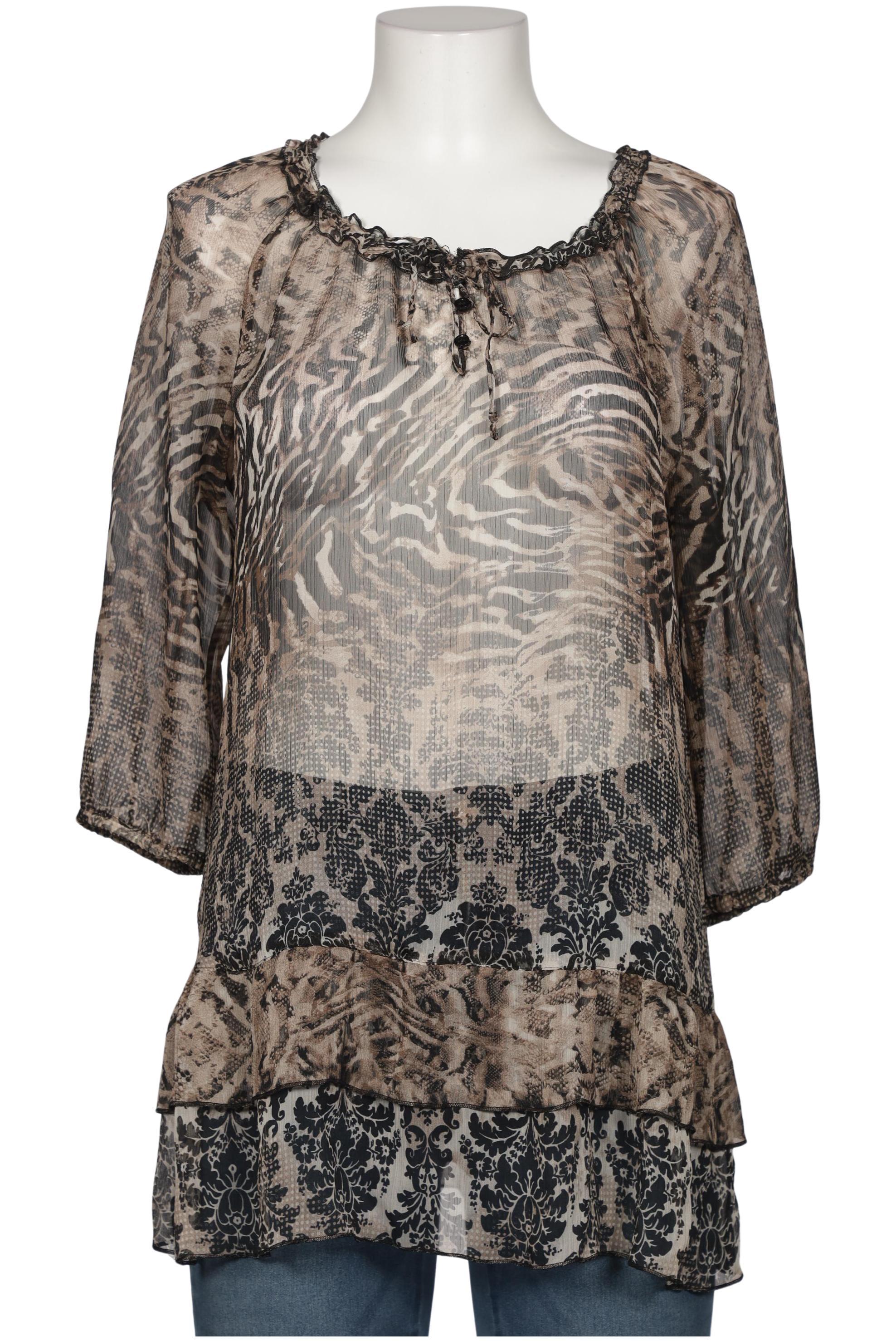 

Taifun Damen Bluse, braun, Gr. 36
