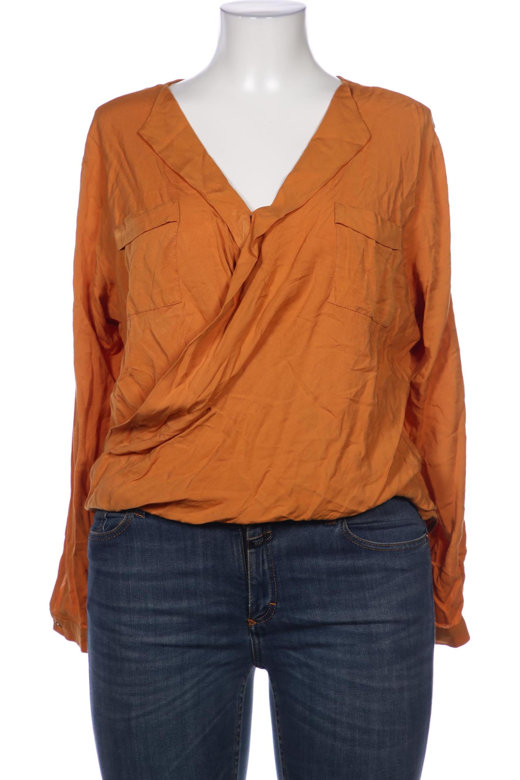 

Taifun Damen Bluse, orange, Gr. 46