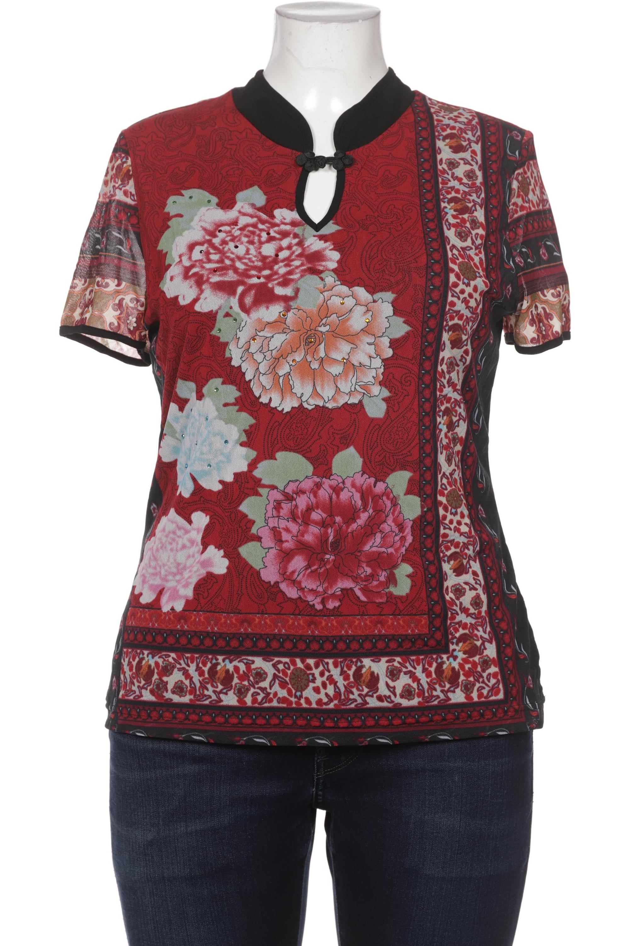 

Taifun Damen Bluse, rot, Gr. 46