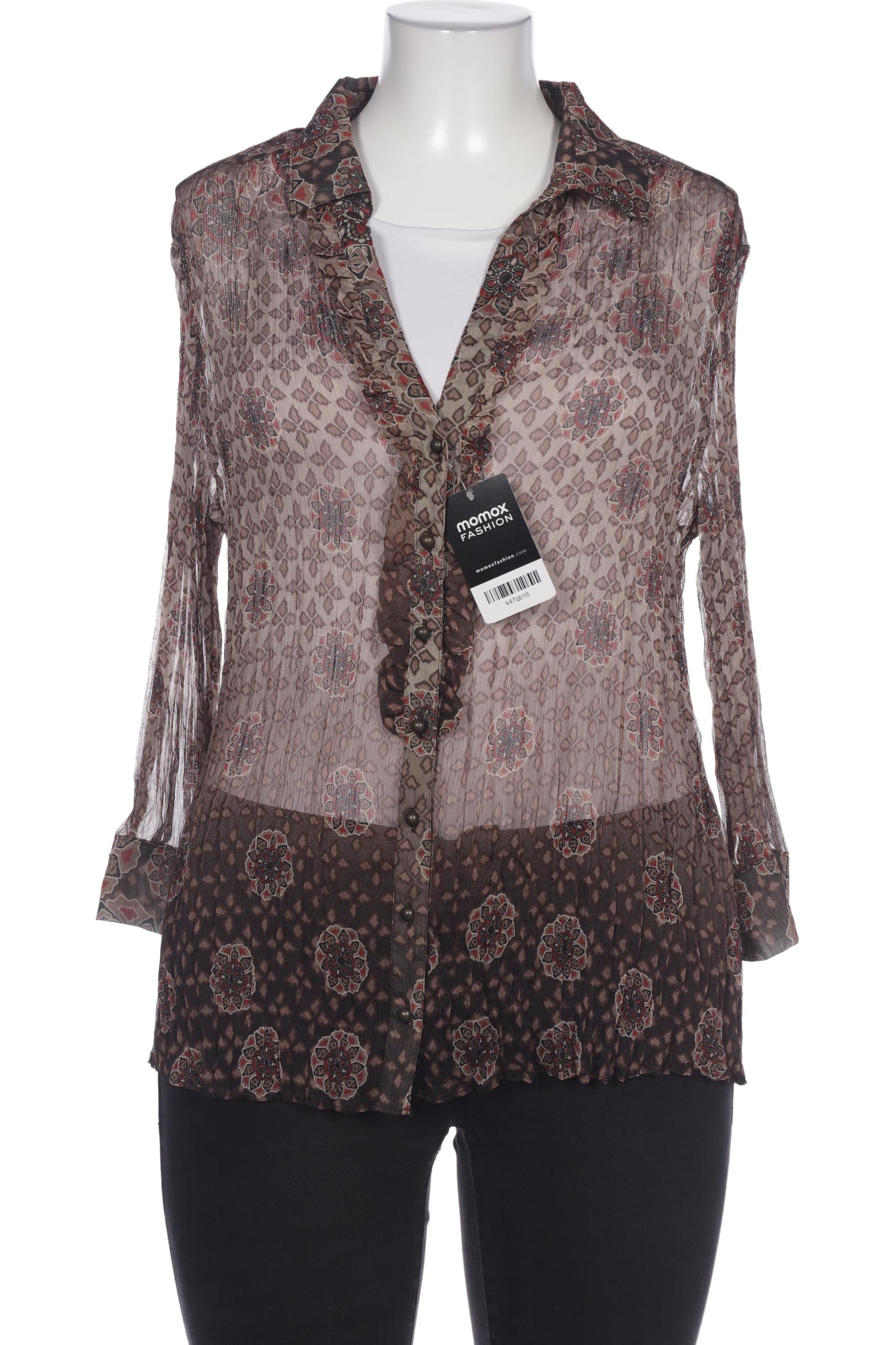 

Taifun Damen Bluse, braun, Gr. 44