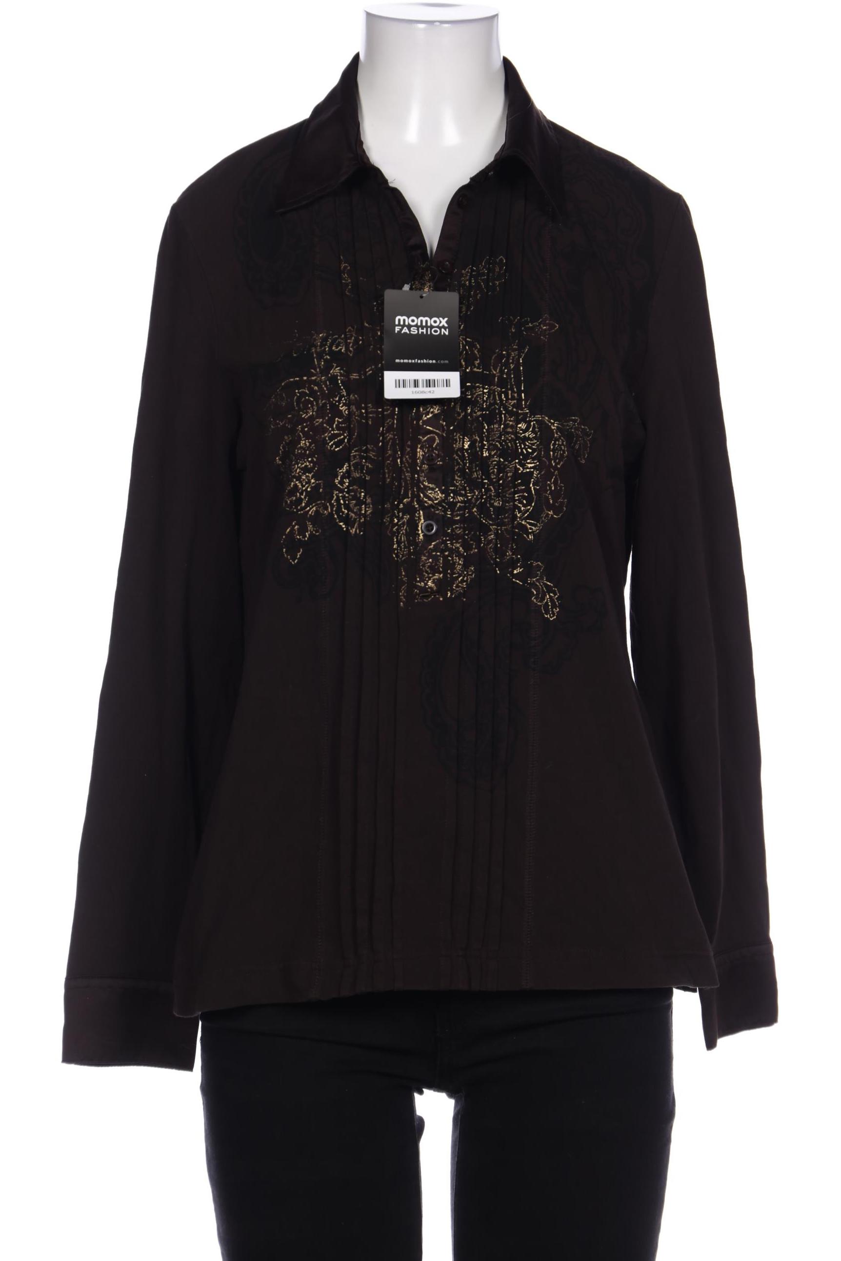 

Taifun Damen Bluse, braun, Gr. 38