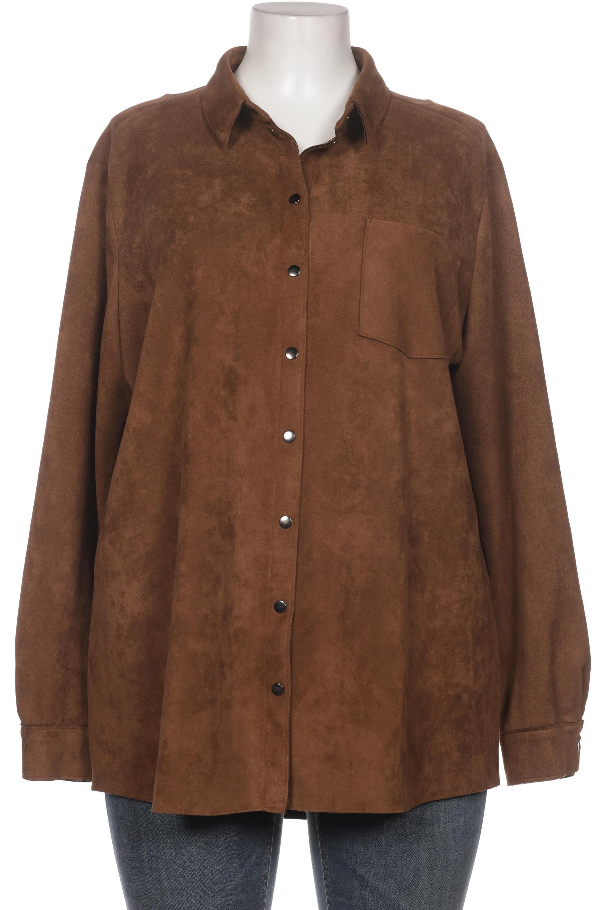 

Taifun Damen Bluse, braun, Gr. 46