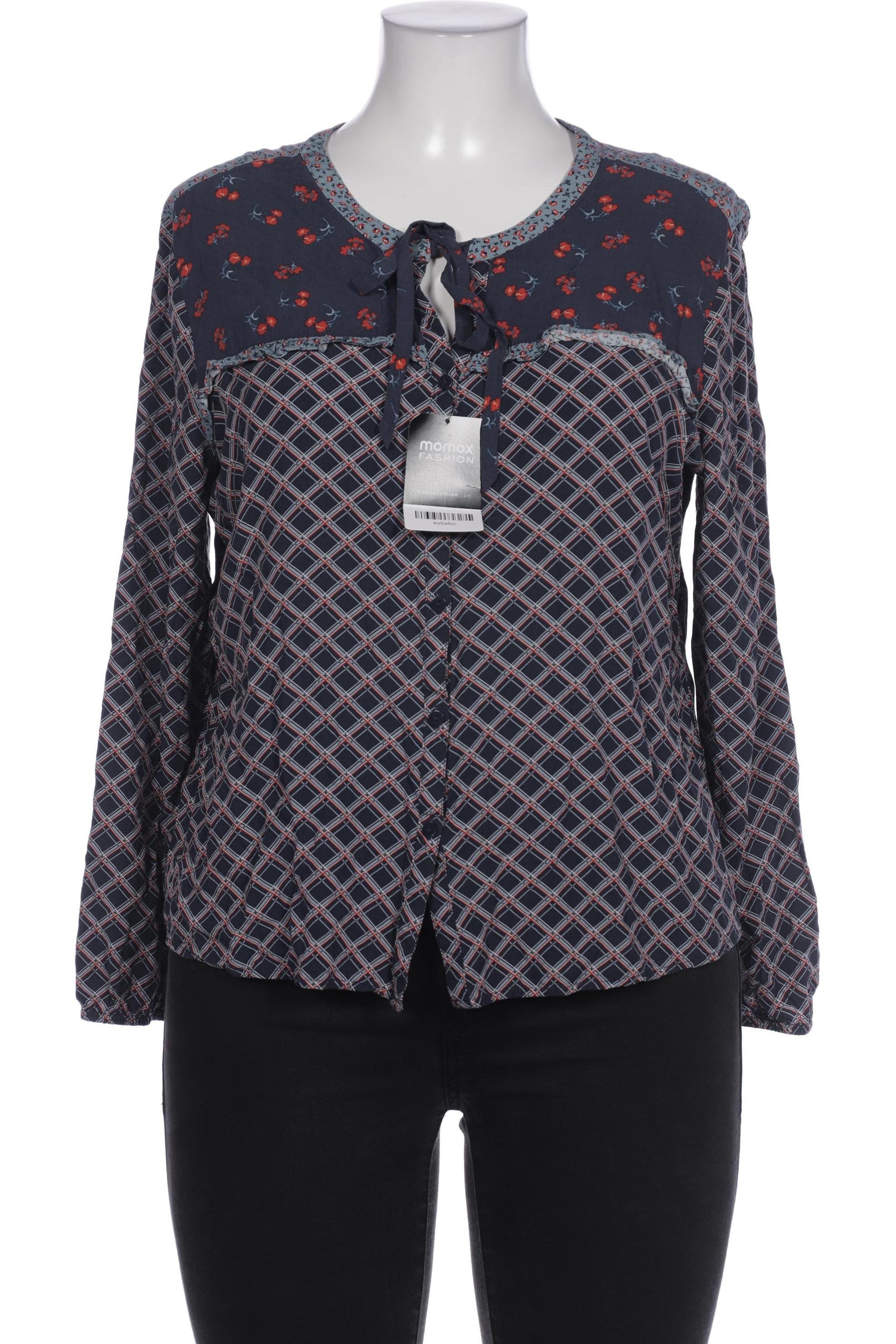 

Taifun Damen Bluse, marineblau, Gr. 44