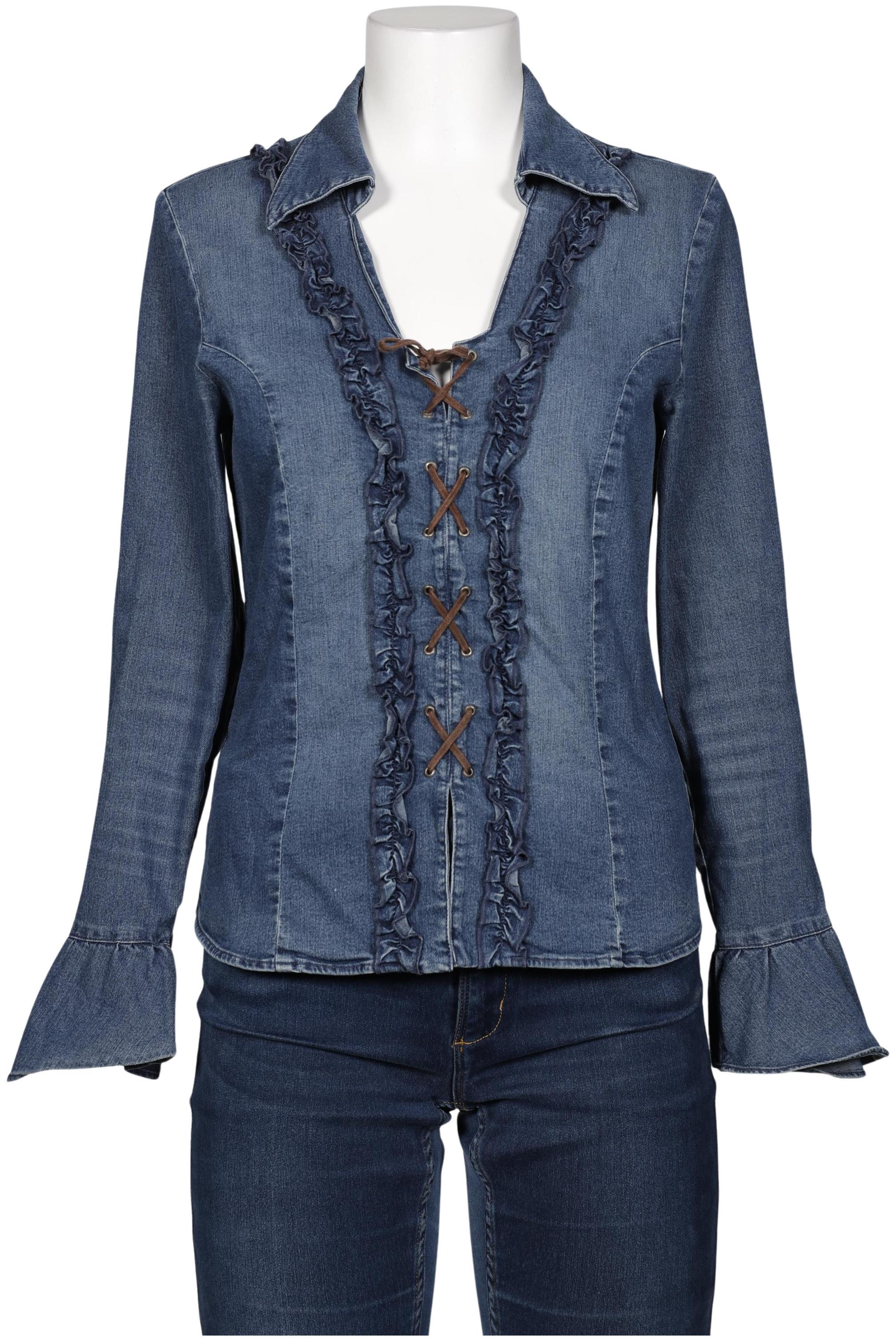 

Taifun Damen Bluse, blau, Gr. 40