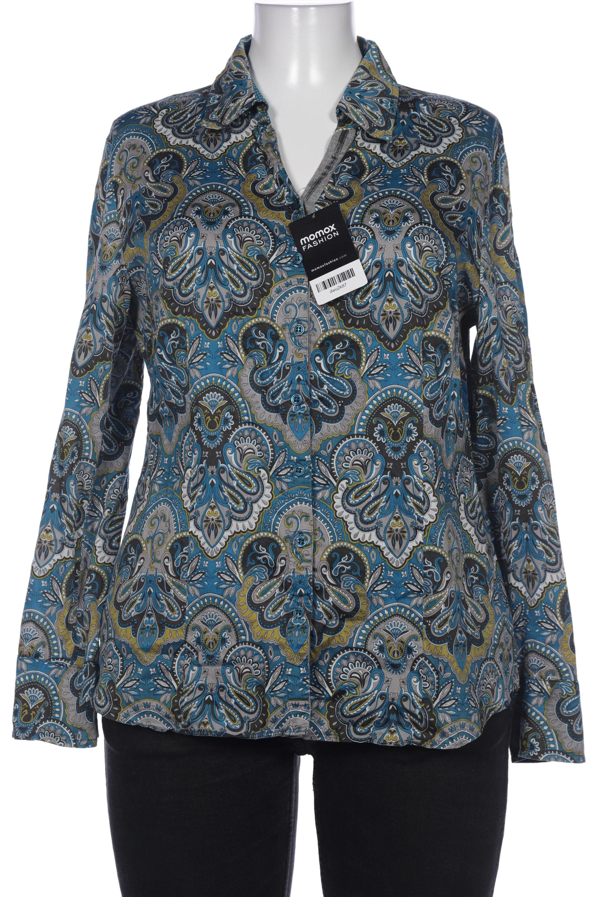 

Taifun Damen Bluse, blau, Gr. 44