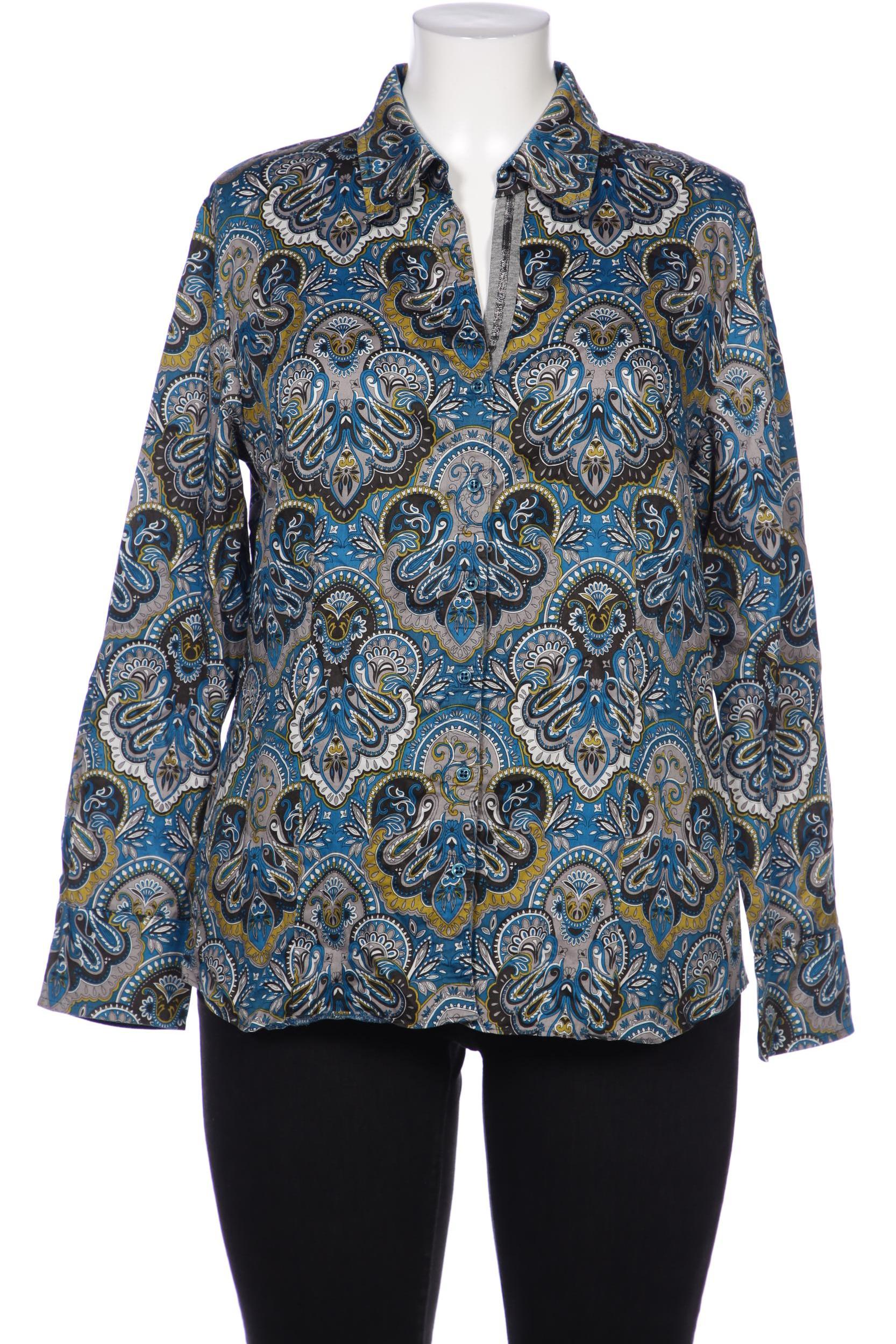 

Taifun Damen Bluse, blau, Gr. 46