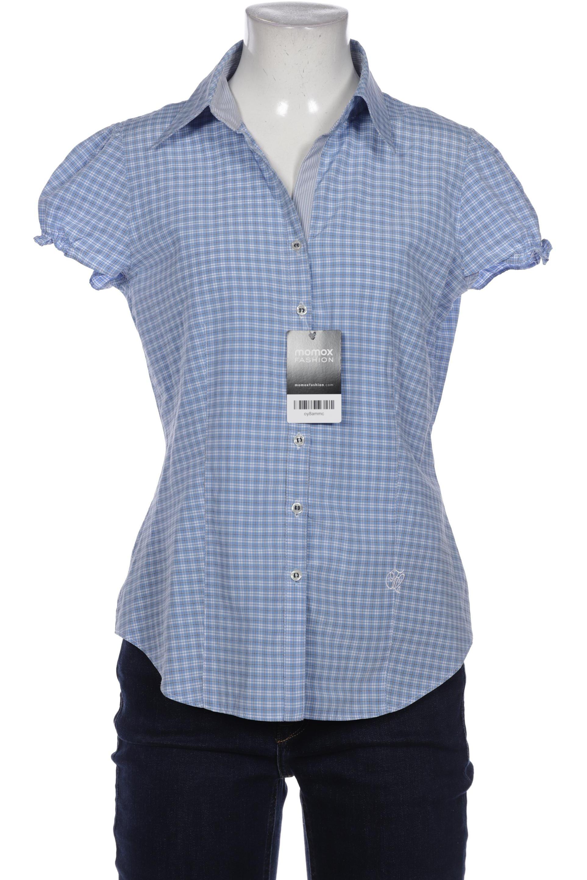 

Taifun Damen Bluse, blau, Gr. 36