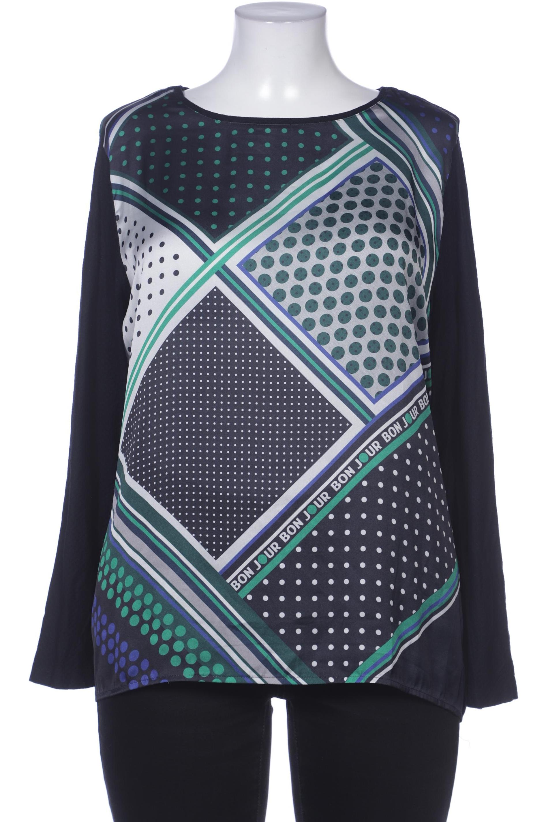 

Taifun Damen Bluse, marineblau, Gr. 46