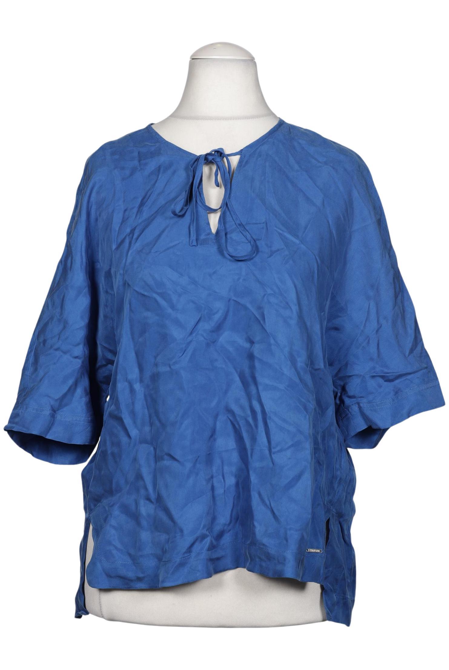 

Taifun Damen Bluse, blau, Gr. 40