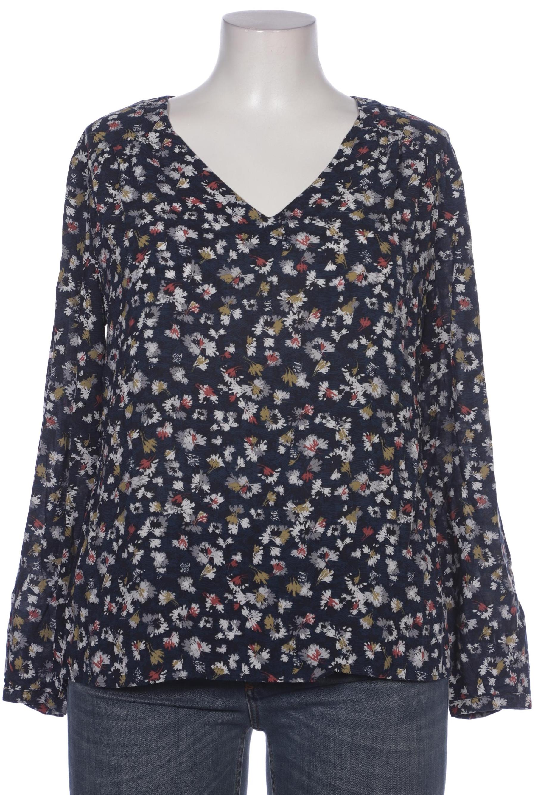 

Taifun Damen Bluse, marineblau, Gr. 46