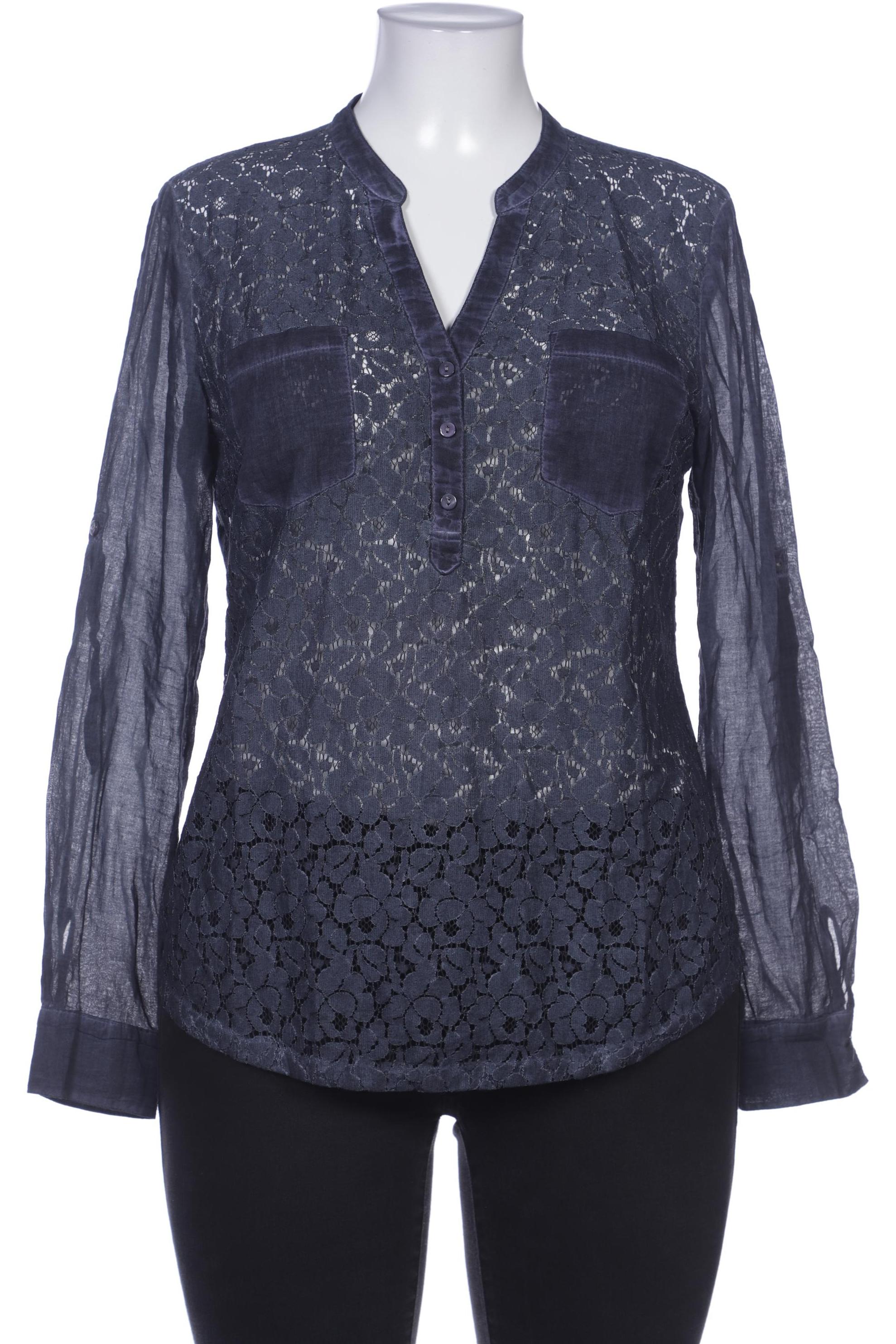 

Taifun Damen Bluse, marineblau, Gr. 42