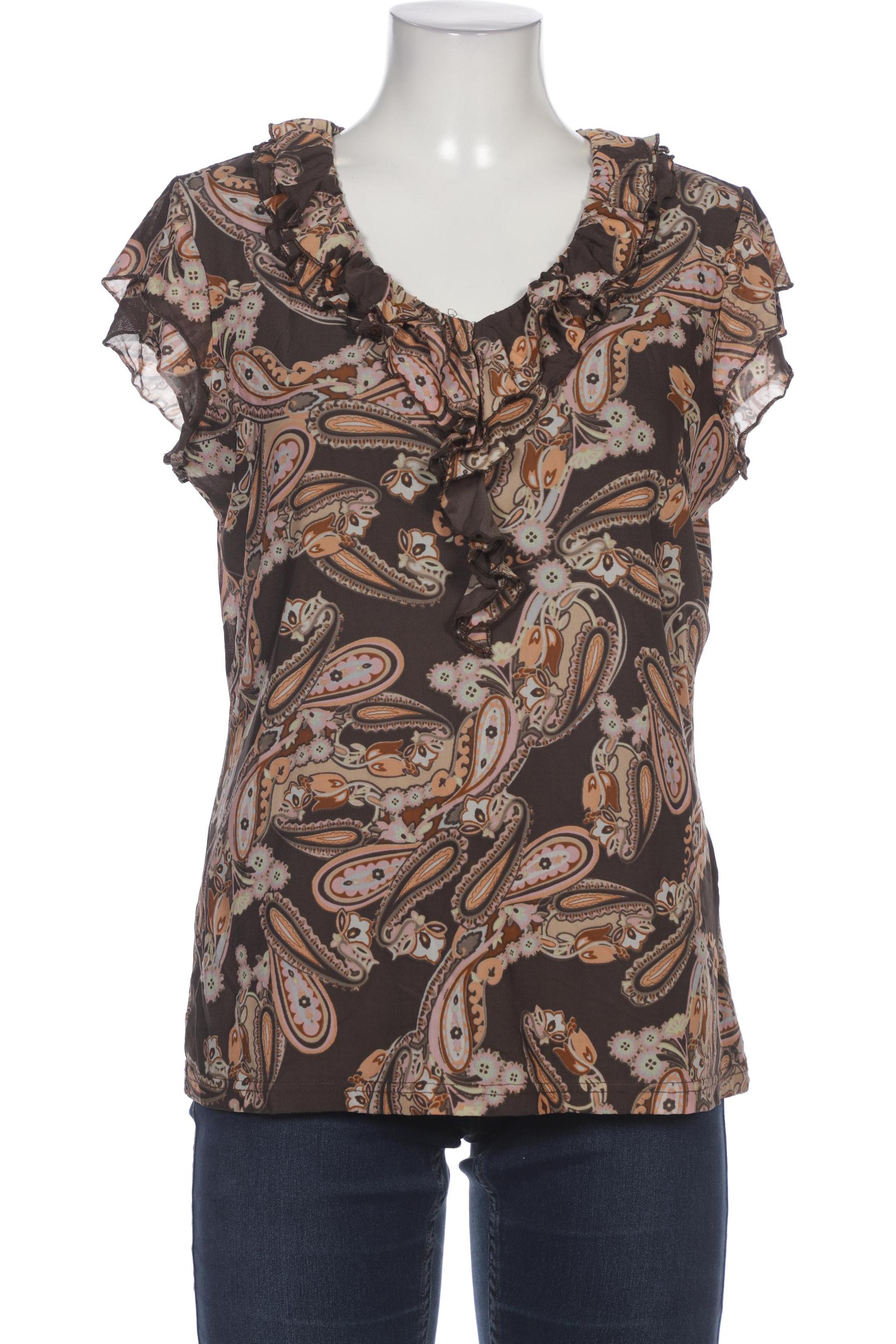 

Taifun Damen Bluse, braun, Gr. 42