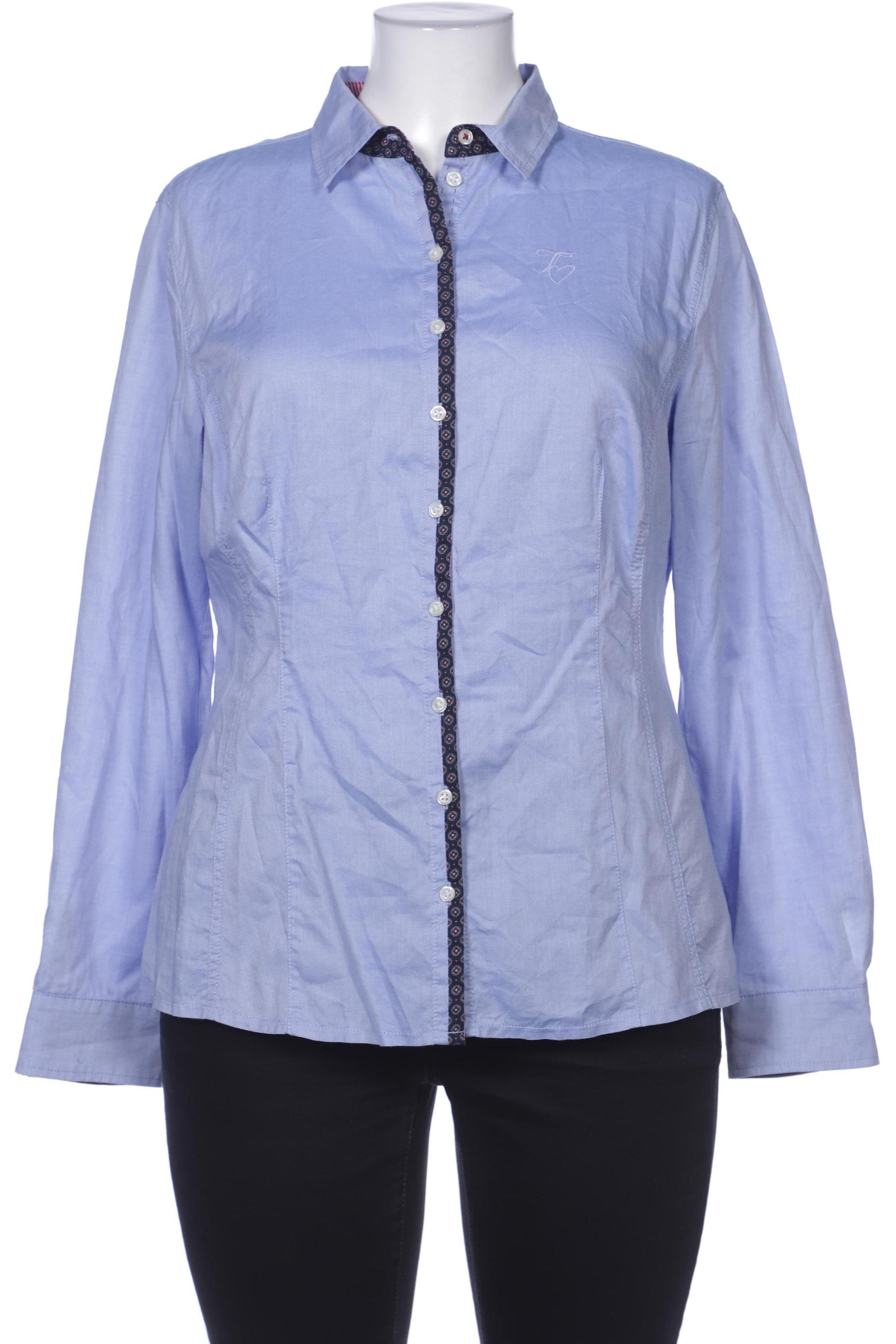 

Taifun Damen Bluse, blau, Gr. 42