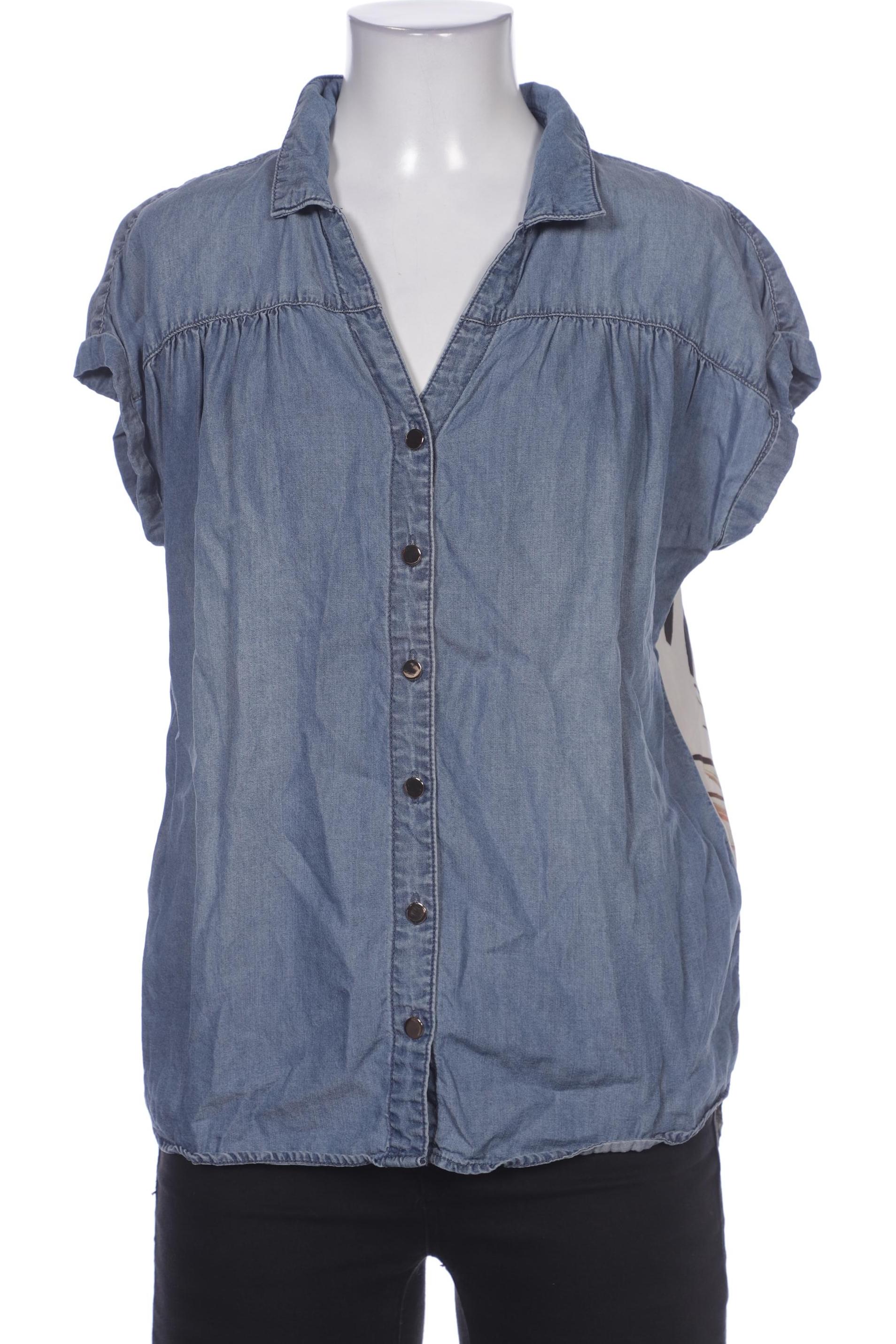 

Taifun Damen Bluse, blau, Gr. 36