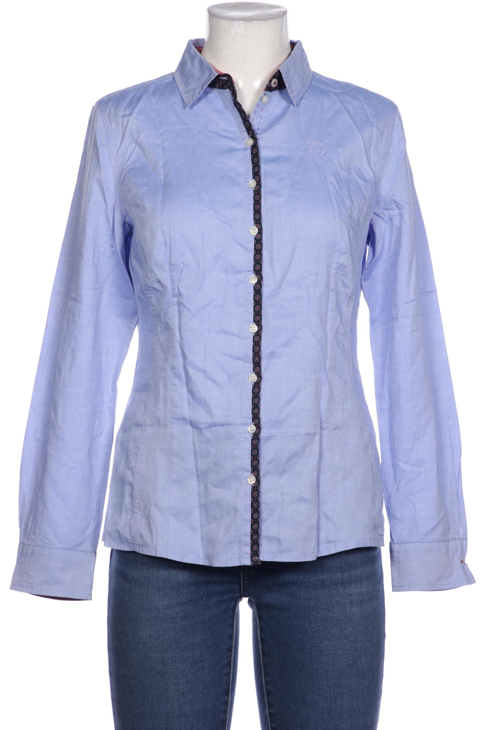 

Taifun Damen Bluse, blau, Gr. 38