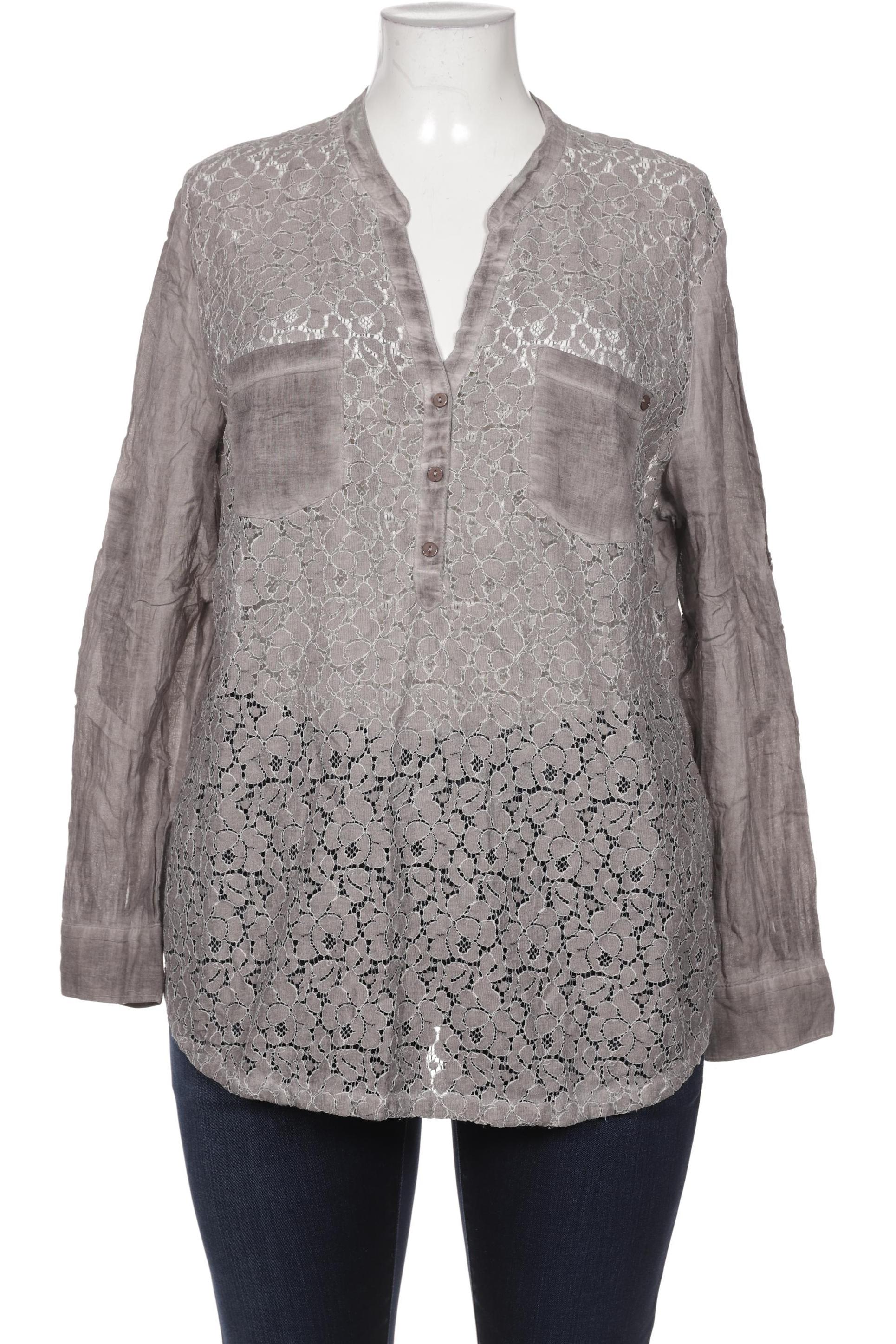 

Taifun Damen Bluse, grau, Gr. 46