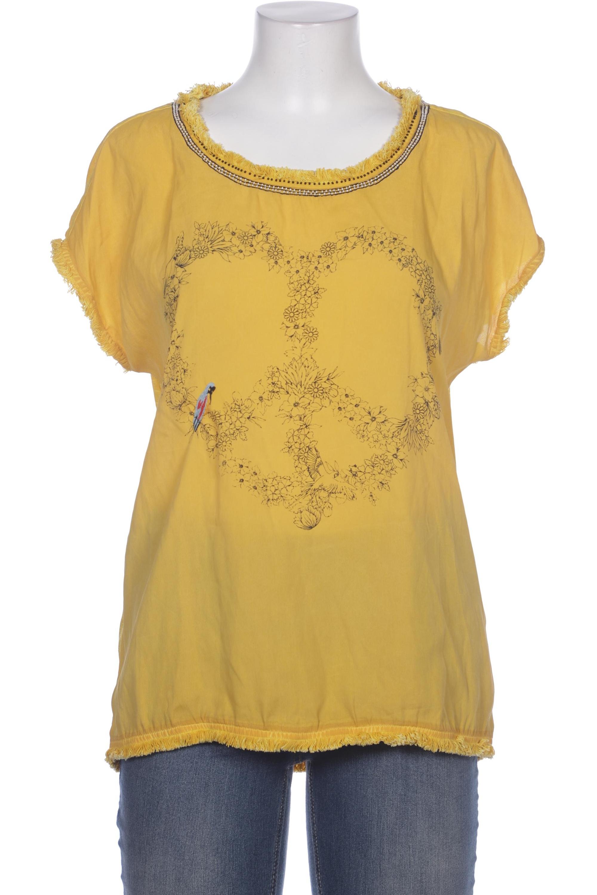 

Taifun Damen Bluse, gelb, Gr. 40