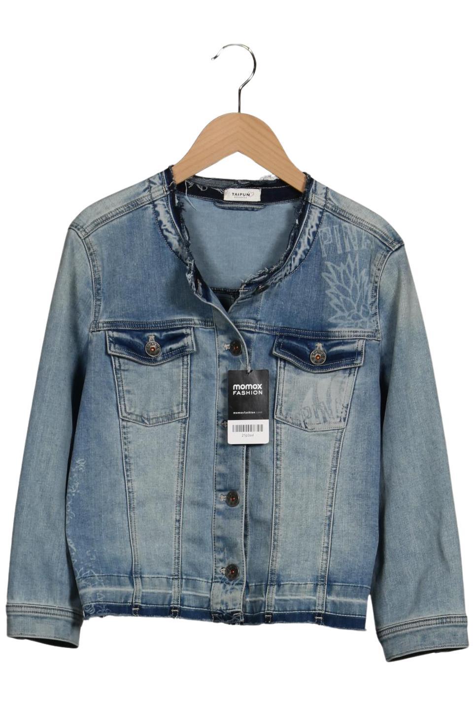 

Taifun Damen Jacke, blau, Gr. 38