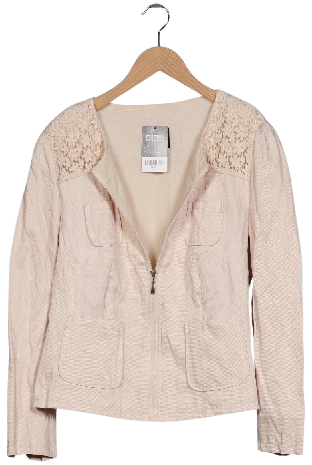 

Taifun Damen Jacke, beige, Gr. 44