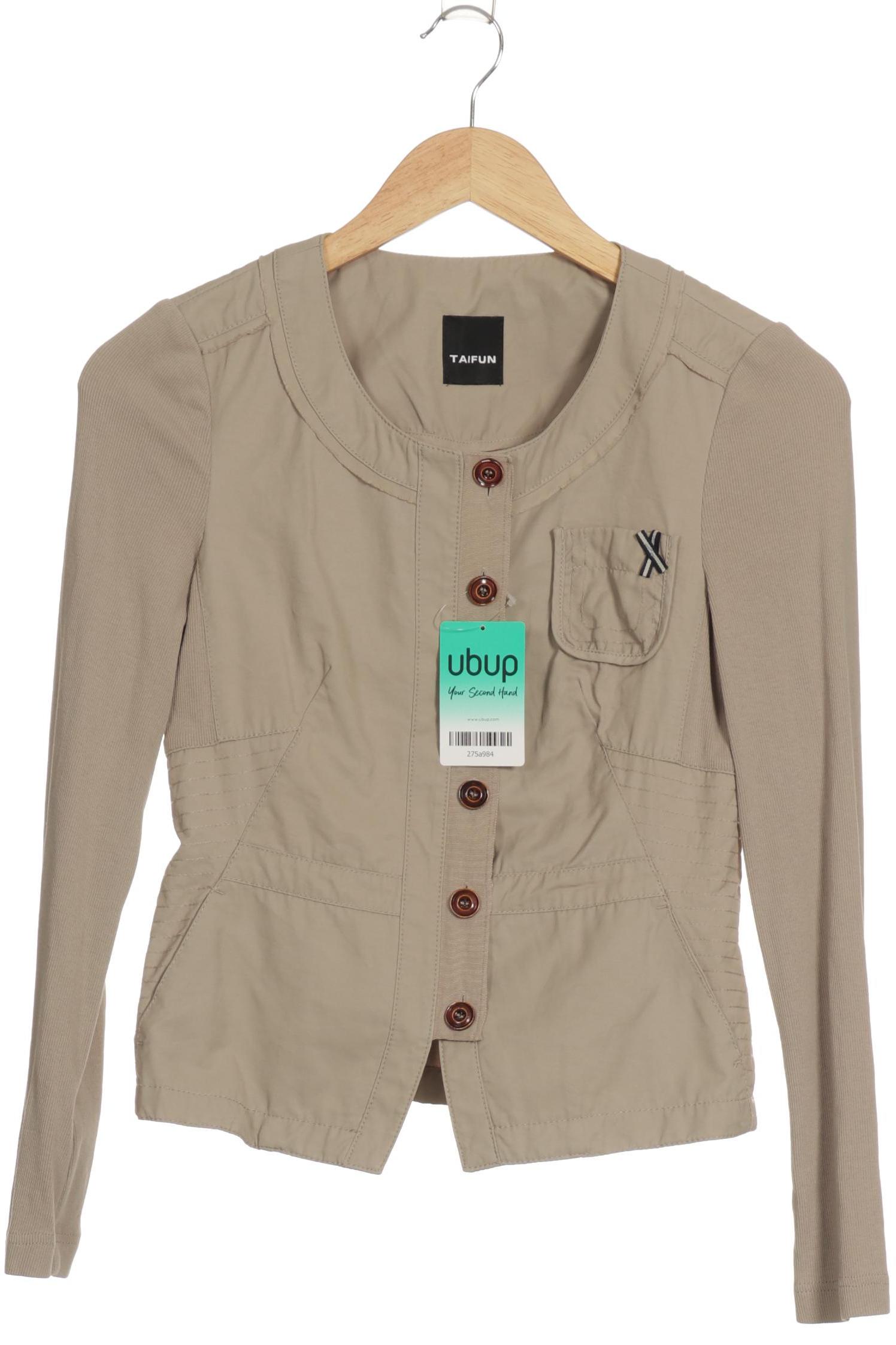 

Taifun Damen Jacke, beige, Gr. 34