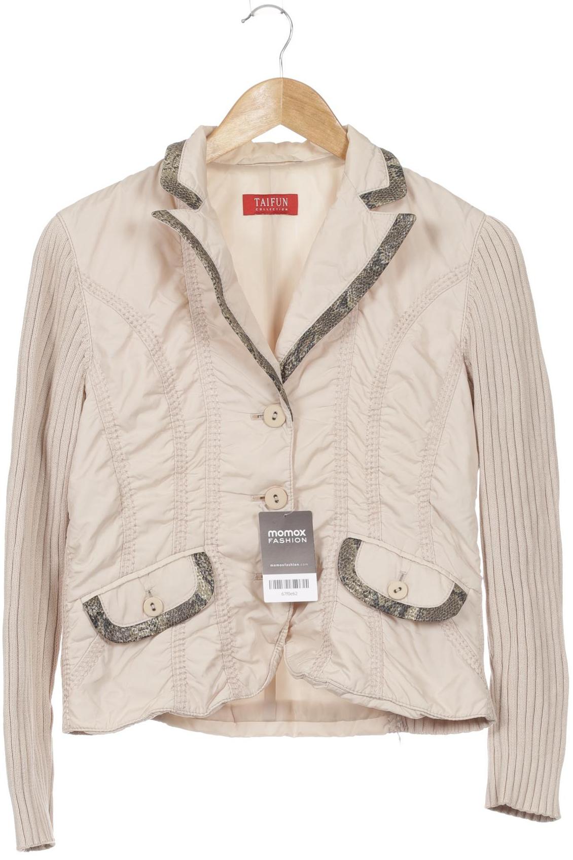 

Taifun Damen Jacke, beige, Gr. 36