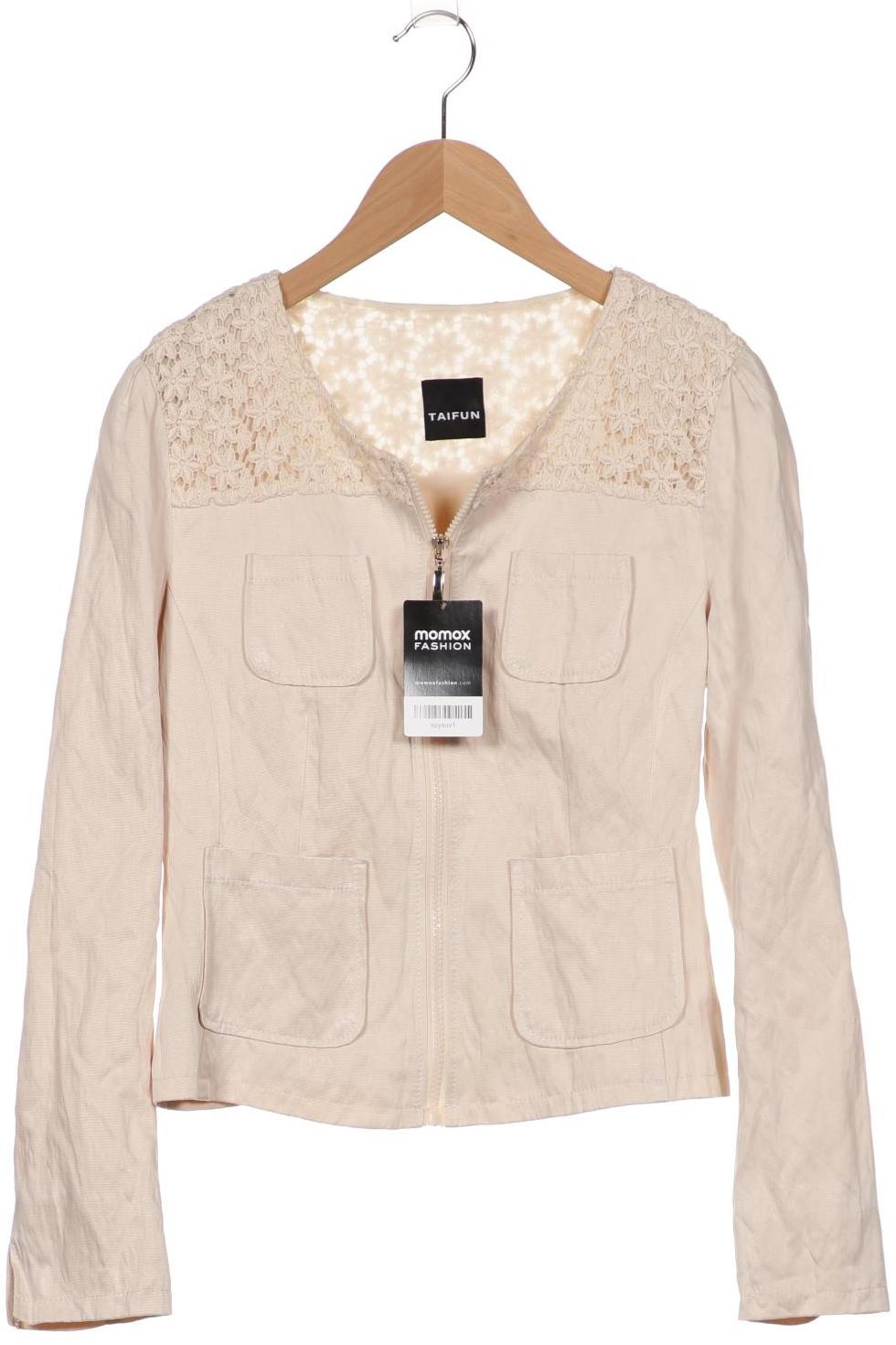 

Taifun Damen Jacke, beige, Gr. 36