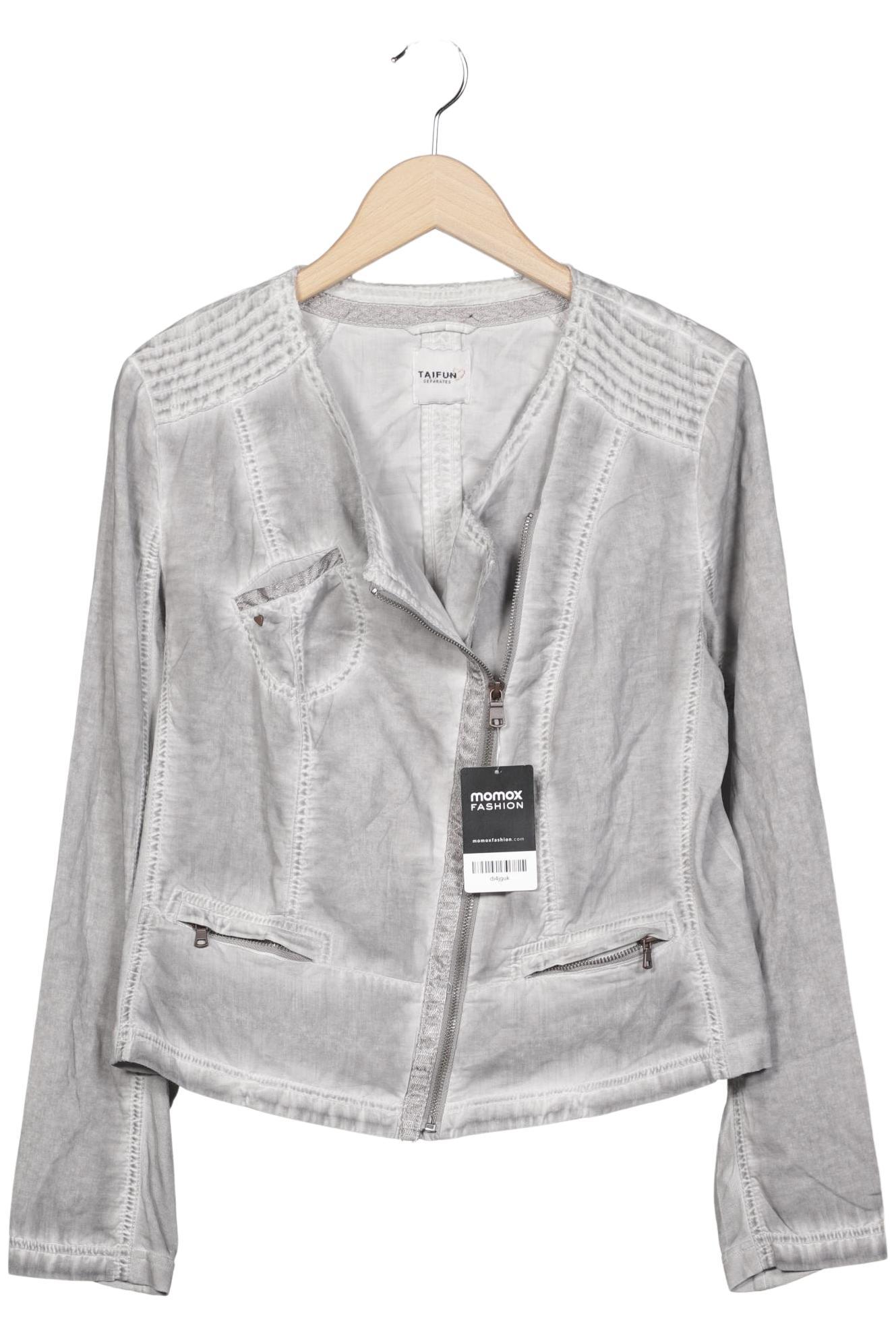 

Taifun Damen Jacke, grau, Gr. 42