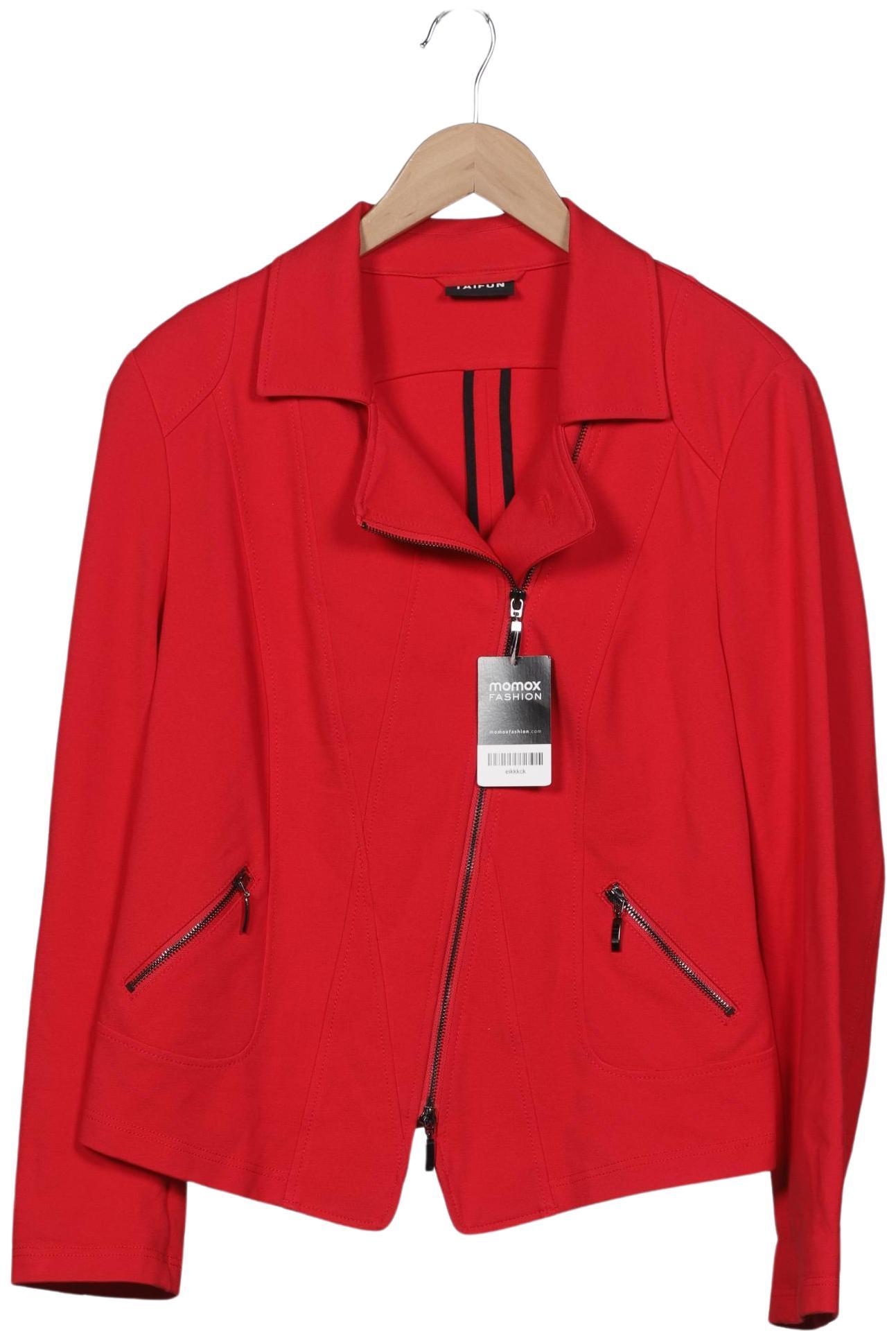 

Taifun Damen Jacke, rot, Gr. 46