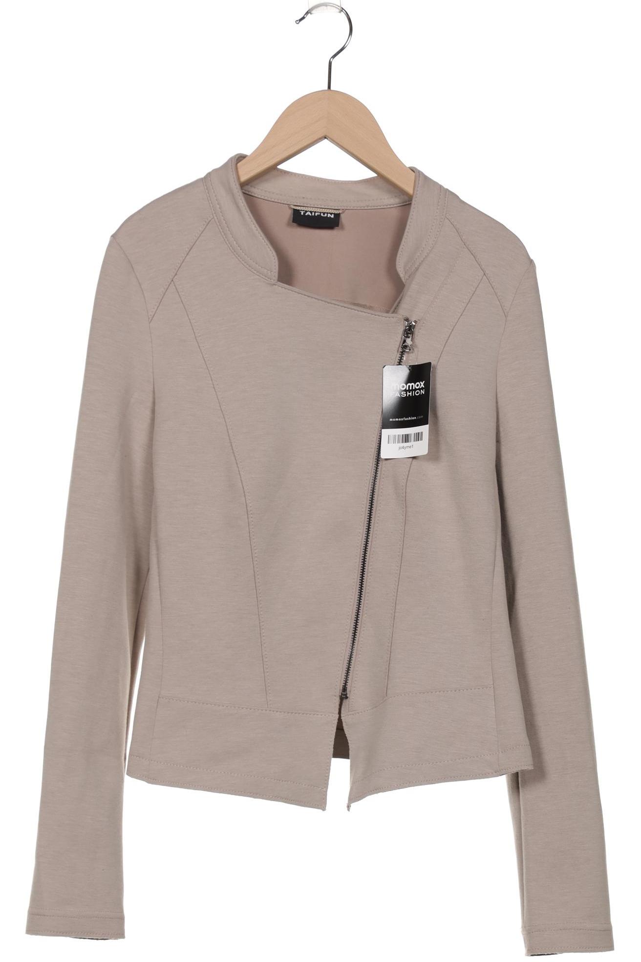

Taifun Damen Jacke, beige, Gr. 40