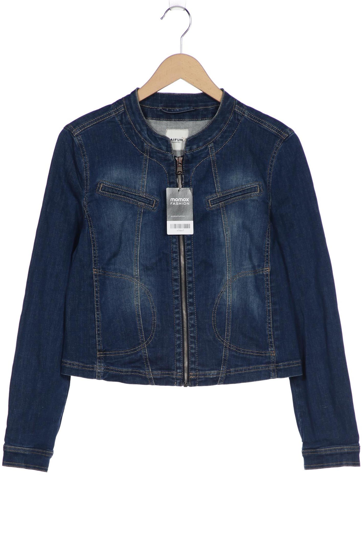 

Taifun Damen Jacke, blau, Gr. 38