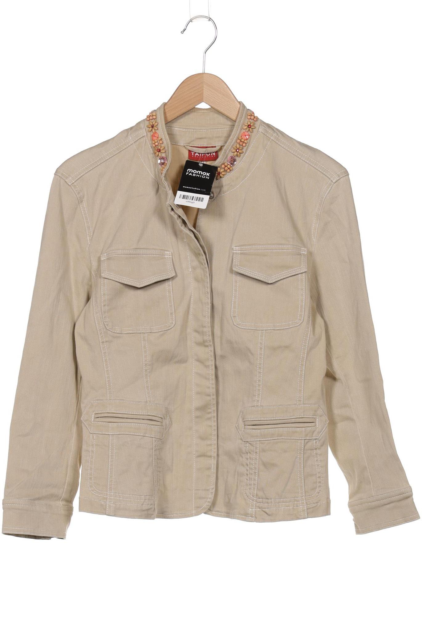 

Taifun Damen Jacke, beige, Gr. 40