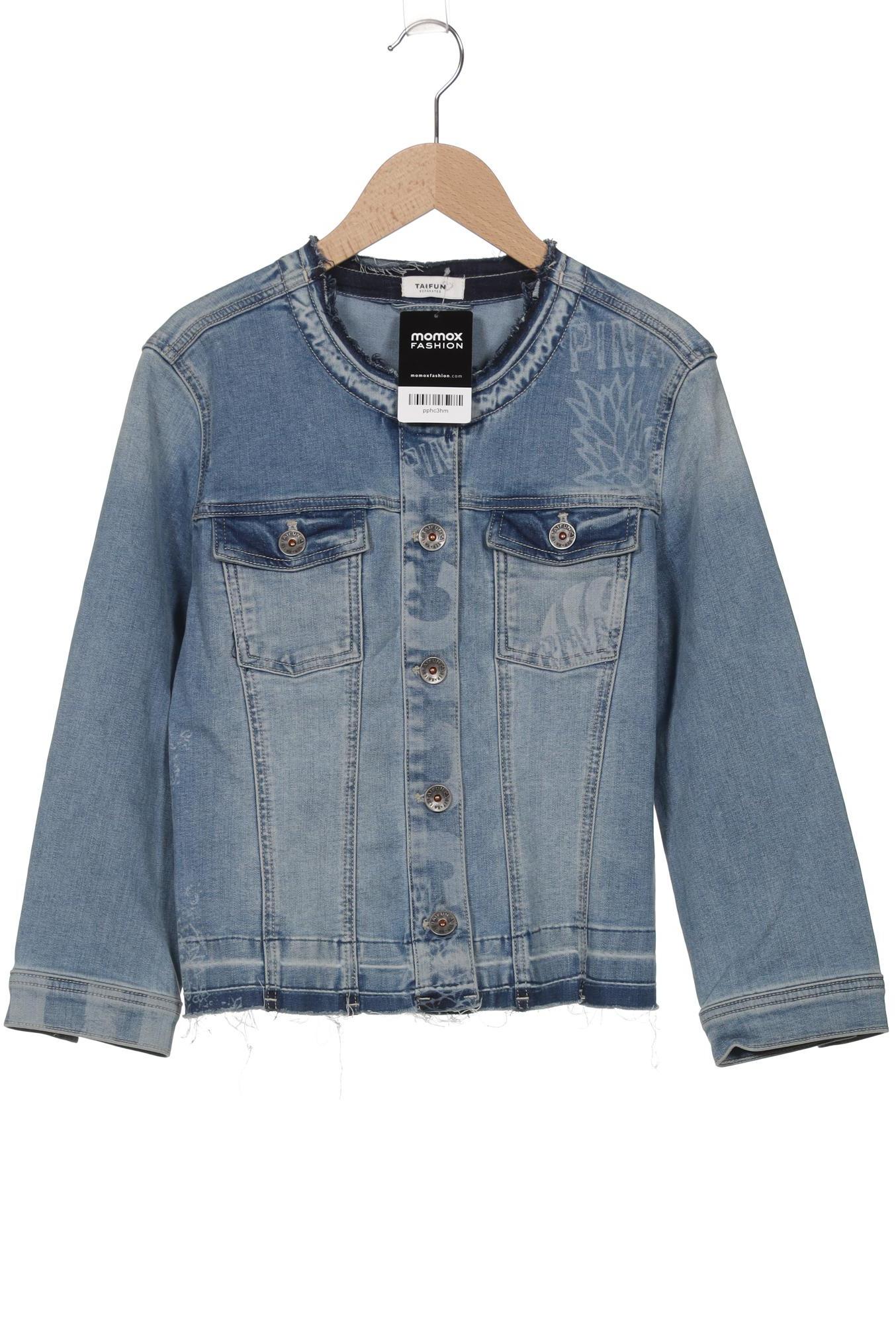 

Taifun Damen Jacke, blau, Gr. 38