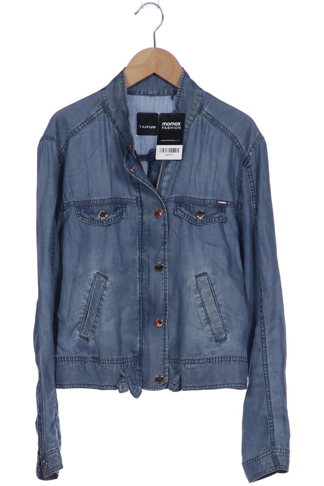 

Taifun Damen Jacke, blau, Gr. 36