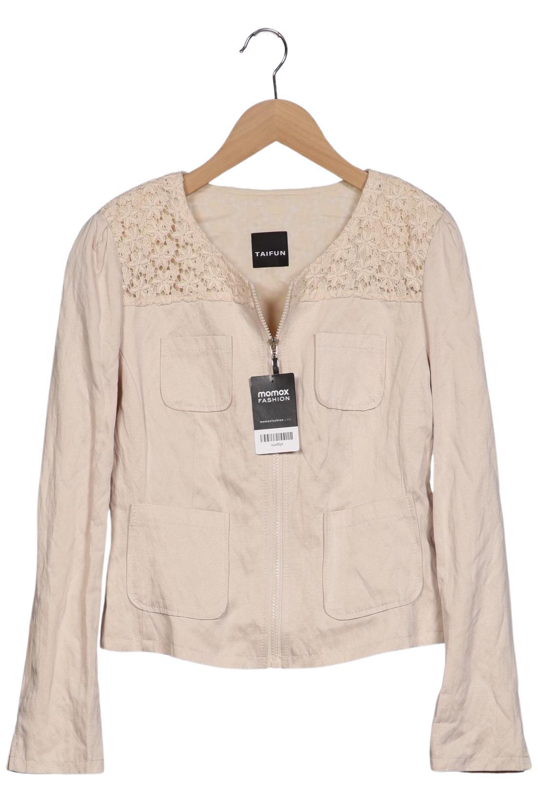 

Taifun Damen Jacke, beige, Gr. 36