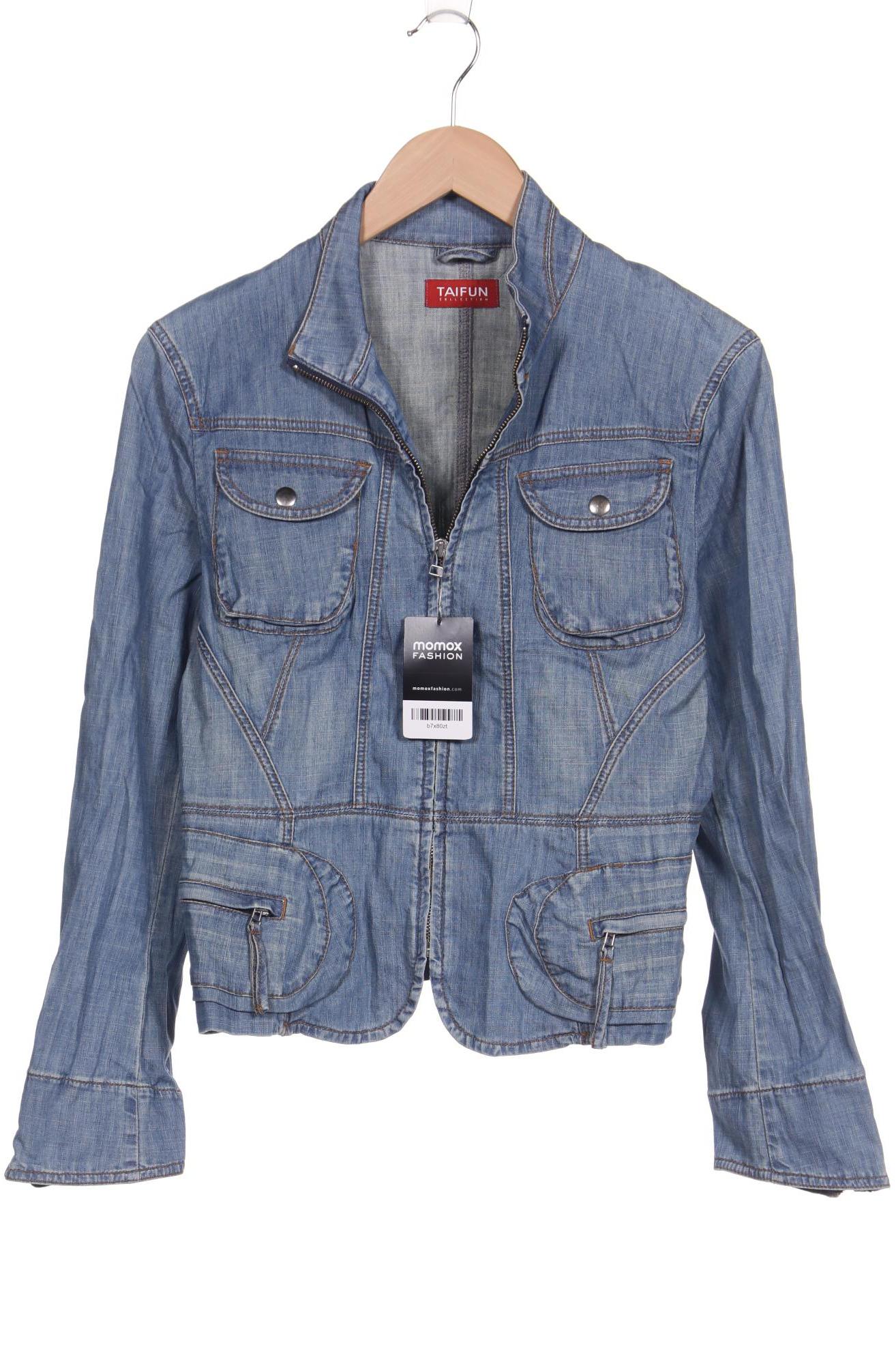 

Taifun Damen Jacke, blau, Gr. 38