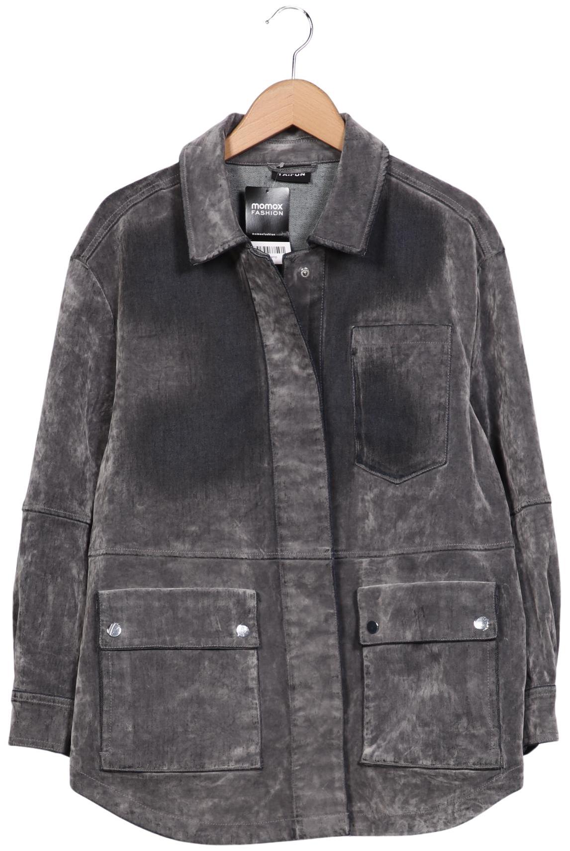 

Taifun Damen Jacke, grau, Gr. 34