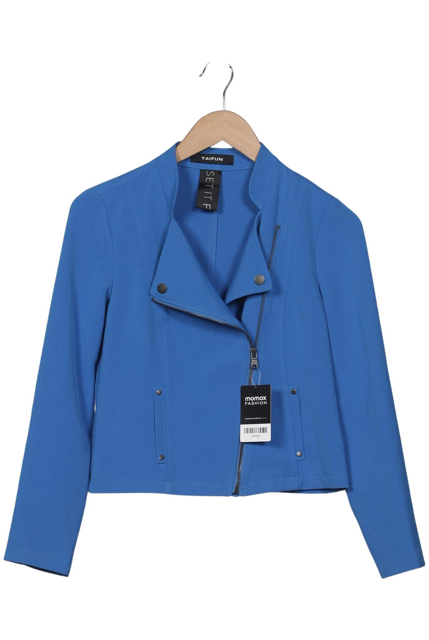 

Taifun Damen Jacke, blau, Gr. 34