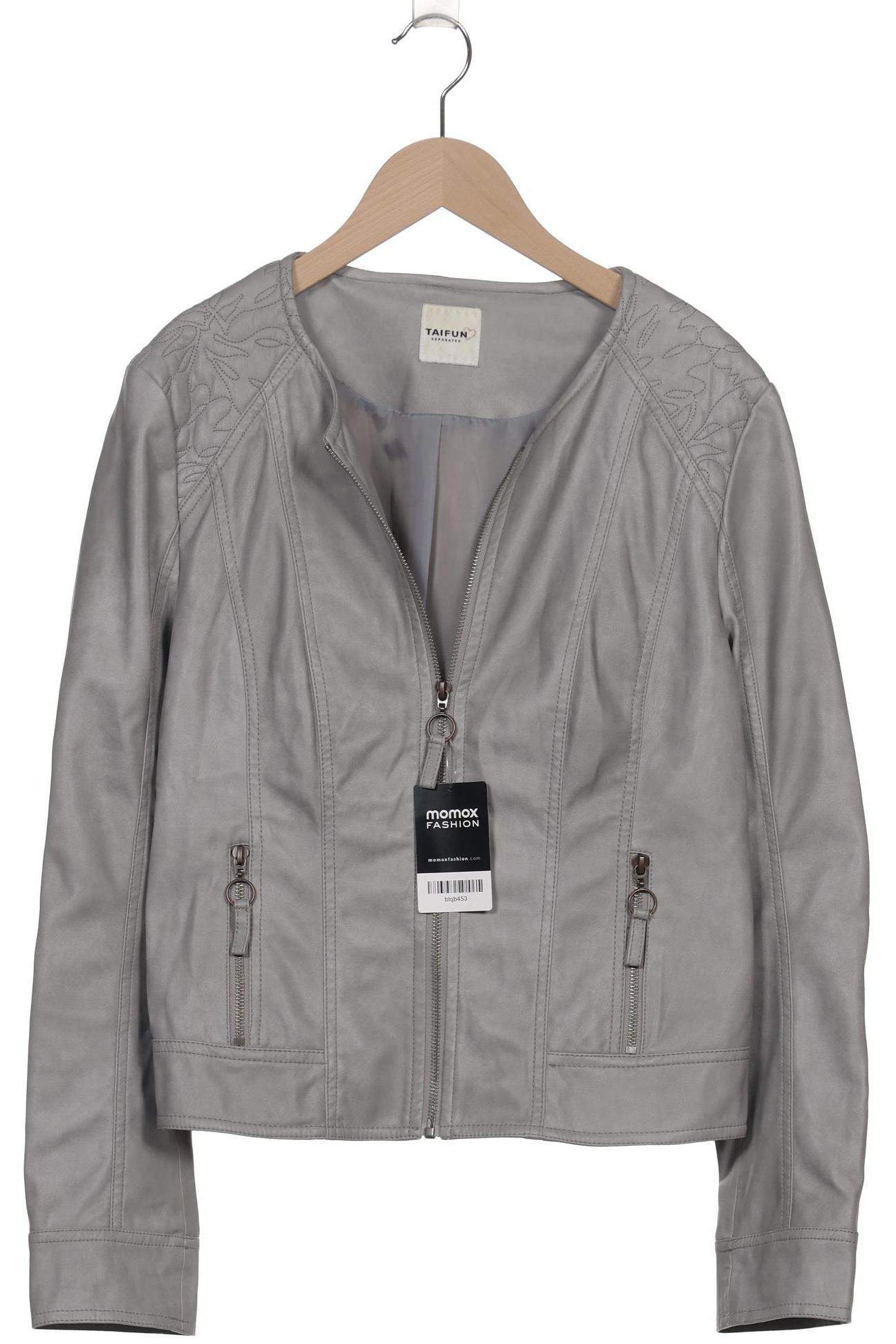 

Taifun Damen Jacke, grau, Gr. 42