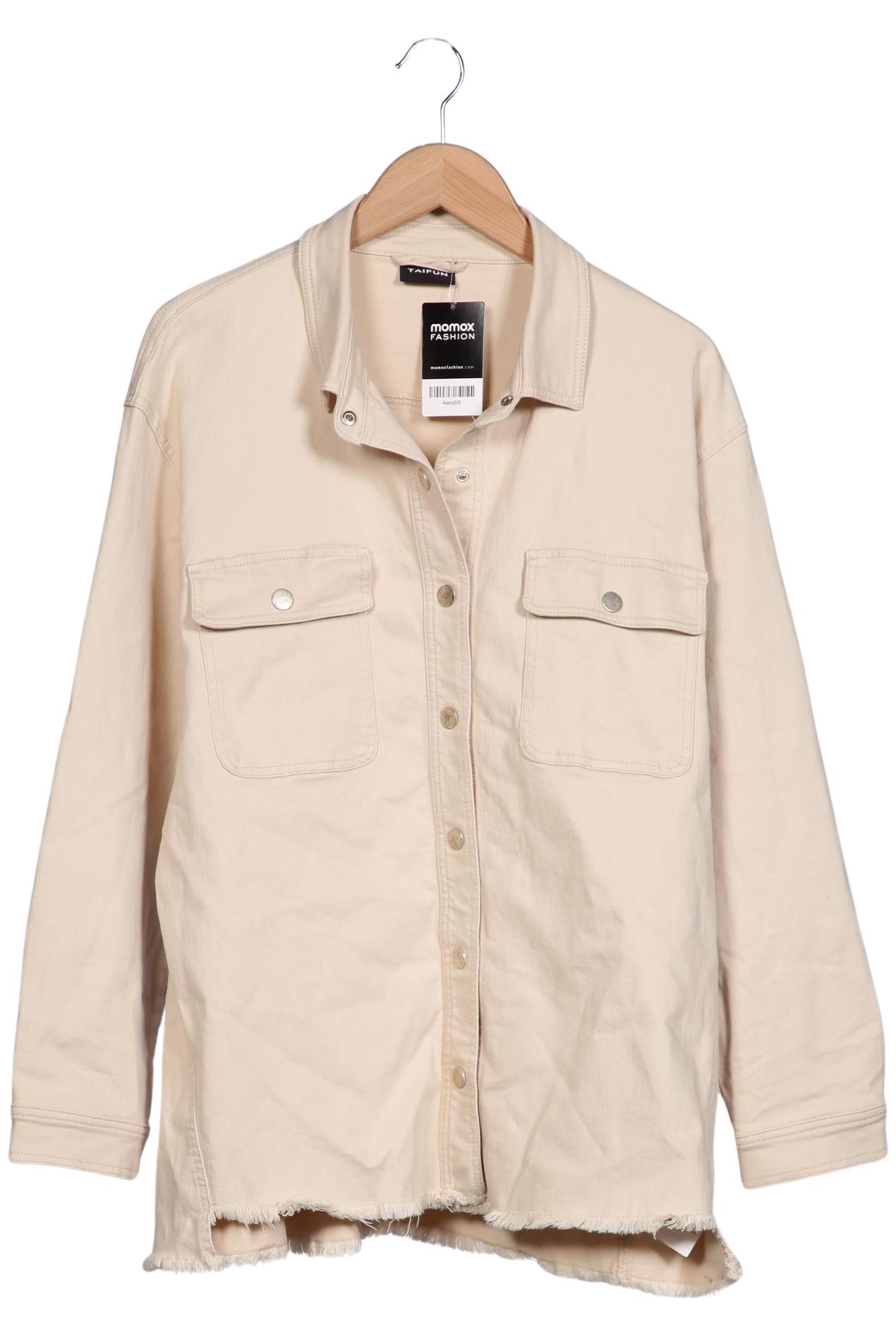 

Taifun Damen Jacke, beige, Gr. 44