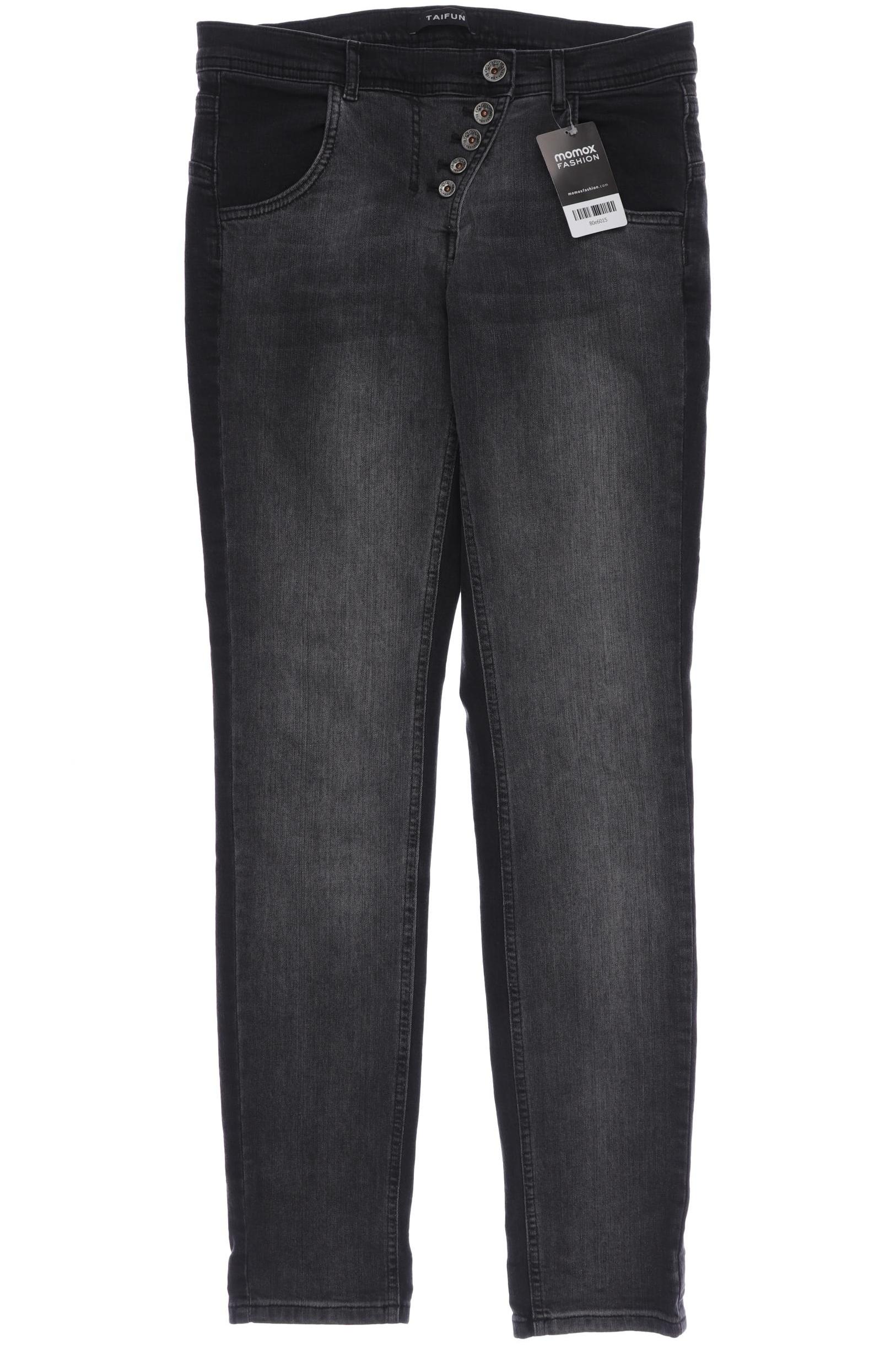 Thumbnail - Taifun Damen Jeans, schwarz, Gr. 34