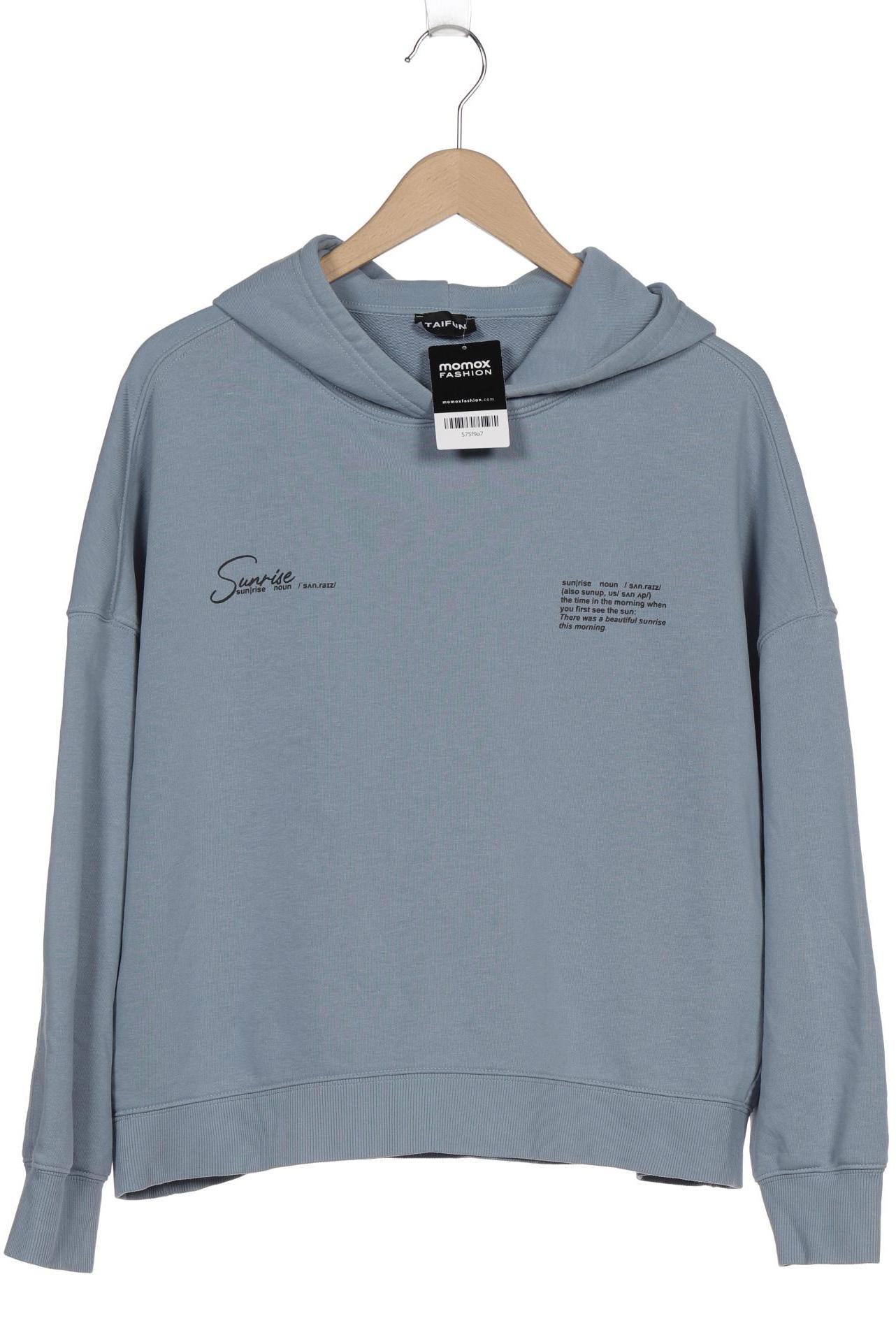 

Taifun Damen Kapuzenpullover, hellblau, Gr. 34