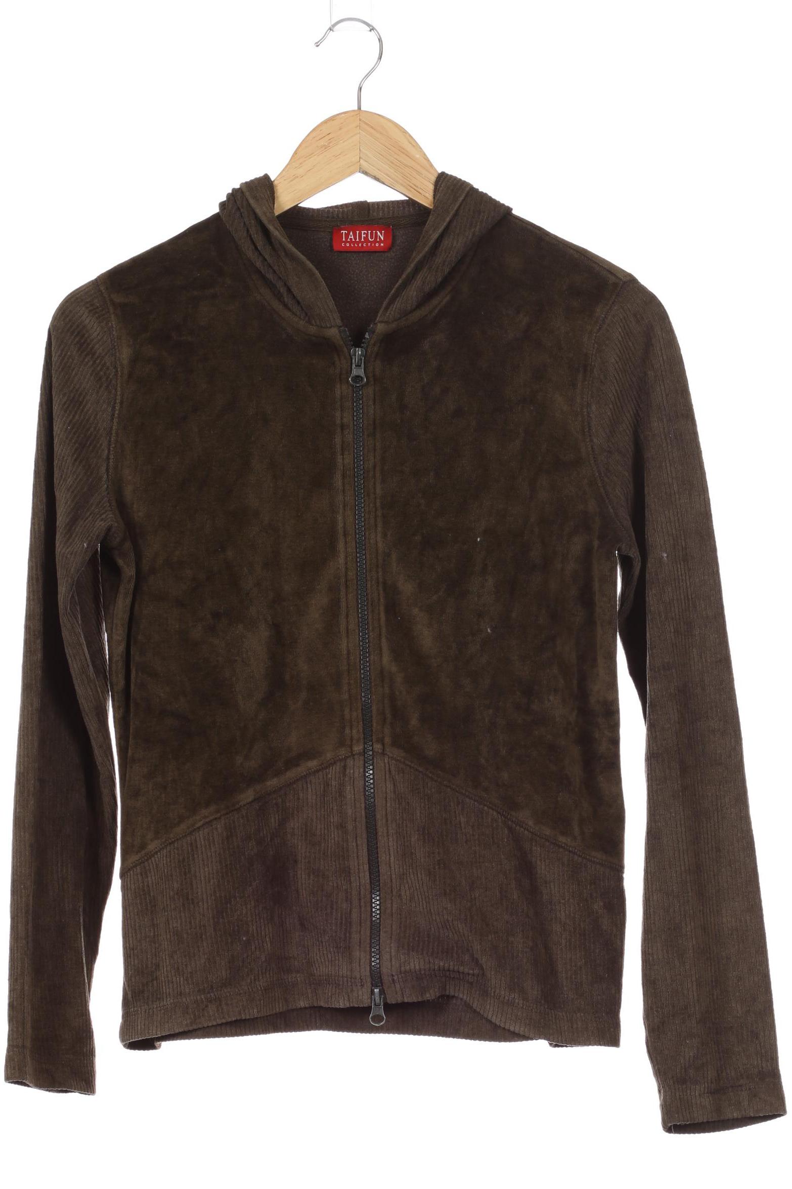 

Taifun Damen Kapuzenpullover, grün, Gr. 40