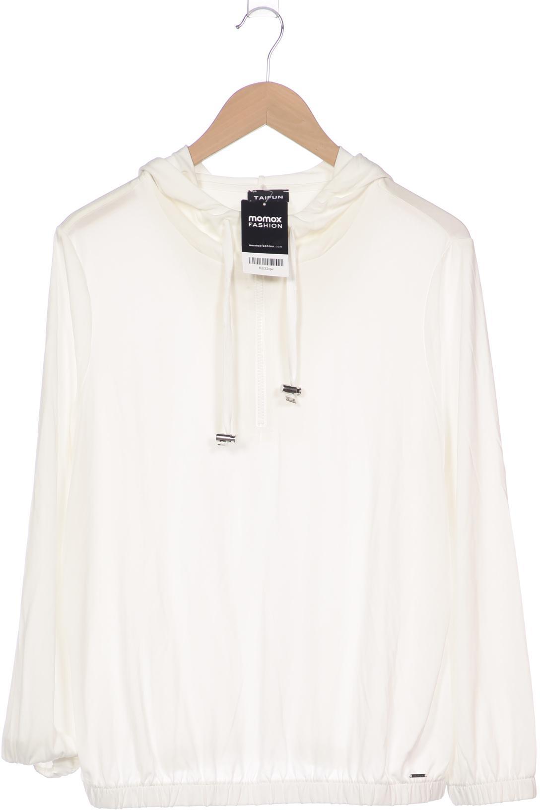 

Taifun Damen Kapuzenpullover, cremeweiß, Gr. 38