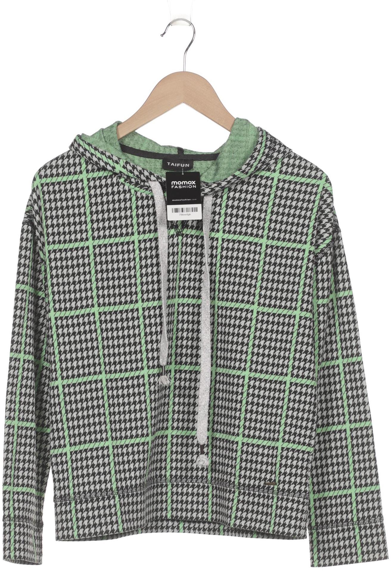 Thumbnail - Taifun Damen Kapuzenpullover, schwarz, Gr. 32
