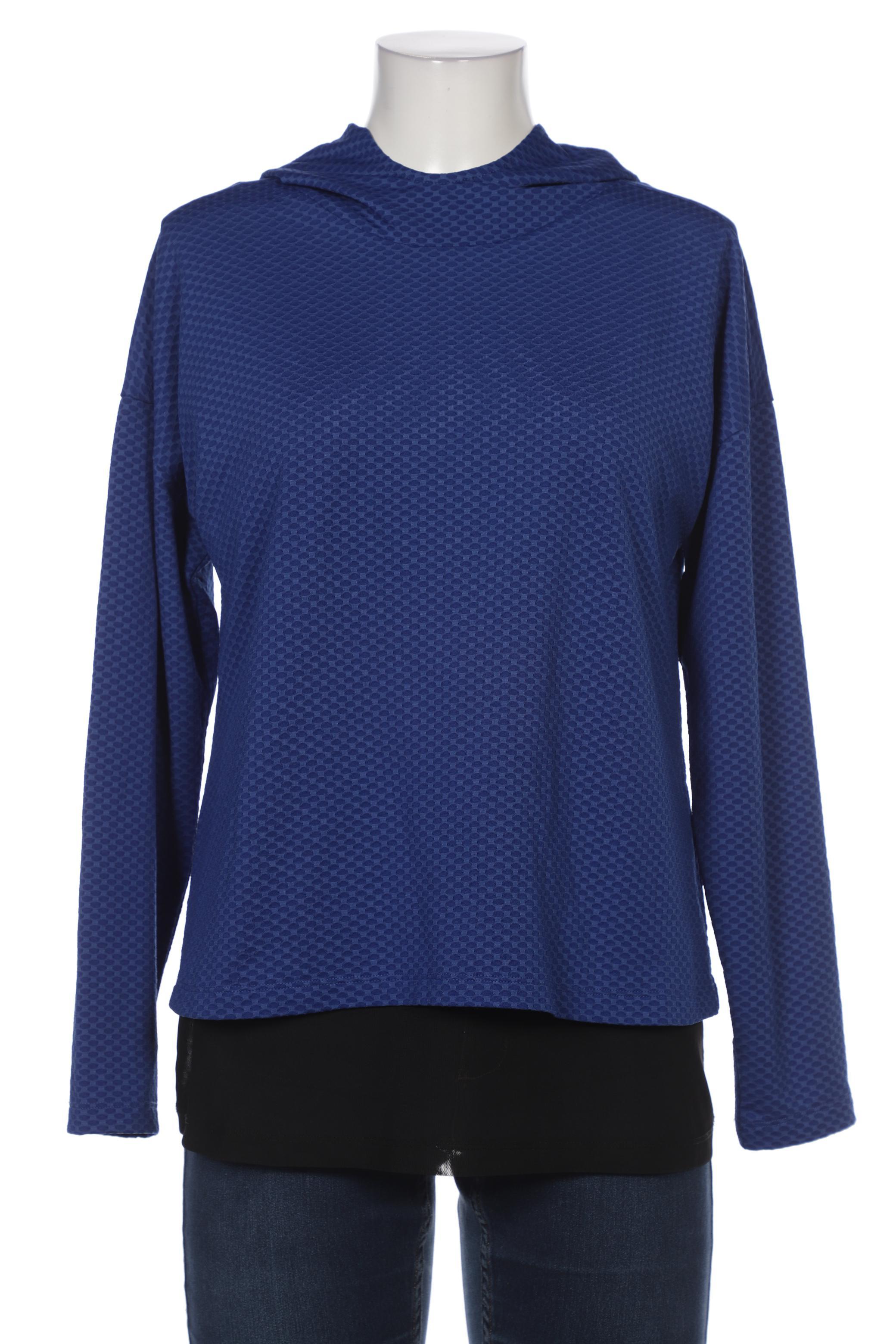 

Taifun Damen Kapuzenpullover, blau, Gr. 42